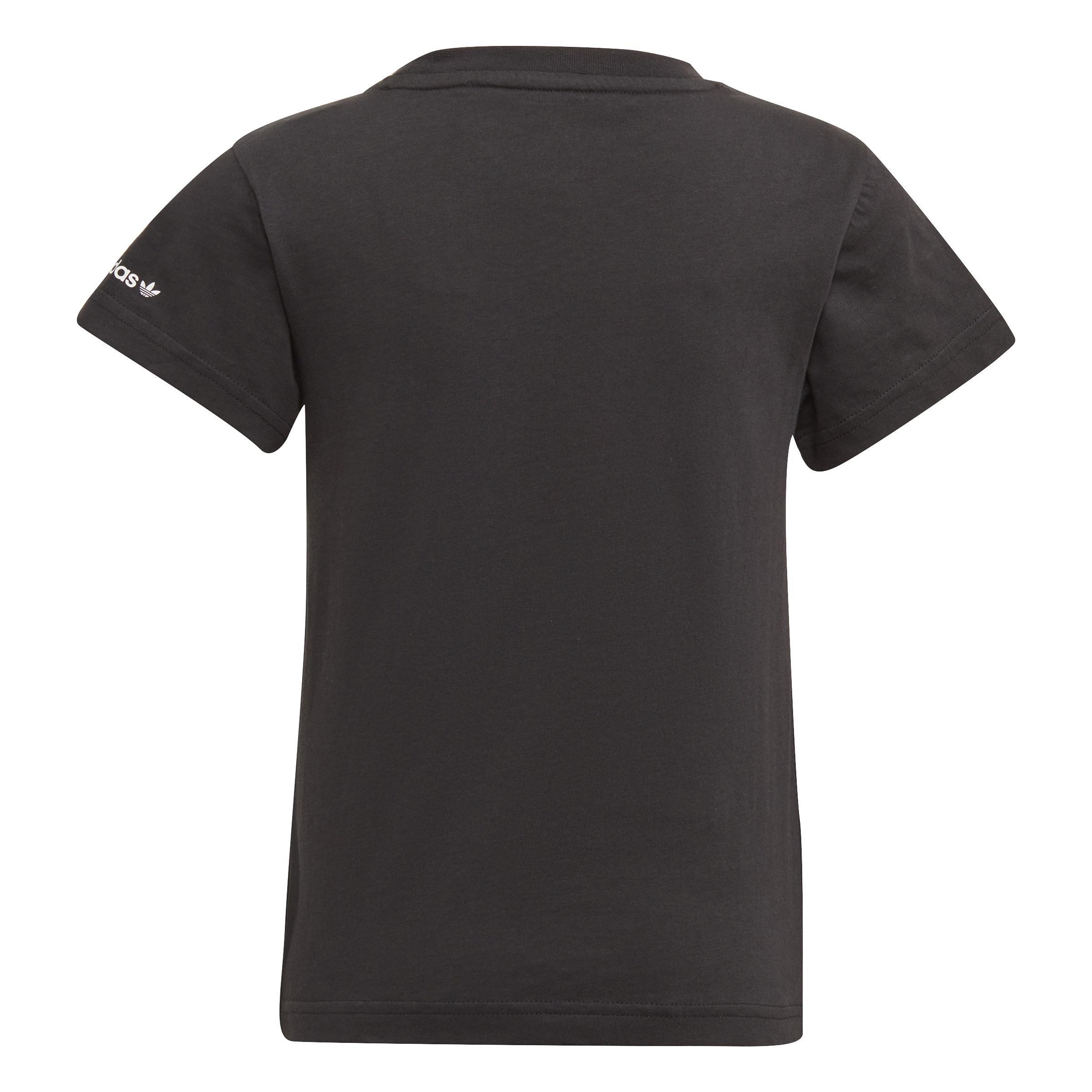 Unisex Kids Adicolor T-Shirt, Black, A901_ONE, large image number 1