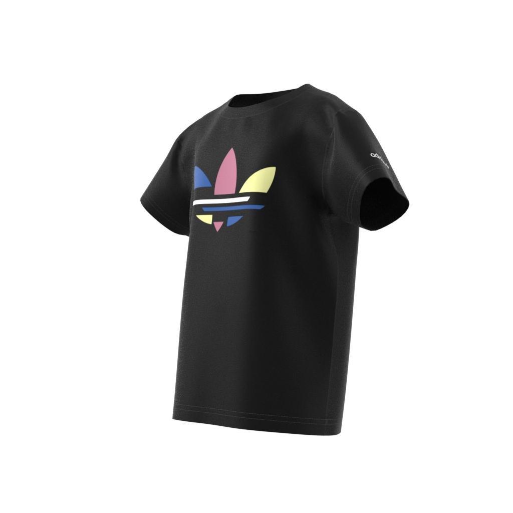 Unisex Kids Adicolor T-Shirt, Black, A901_ONE, large image number 8