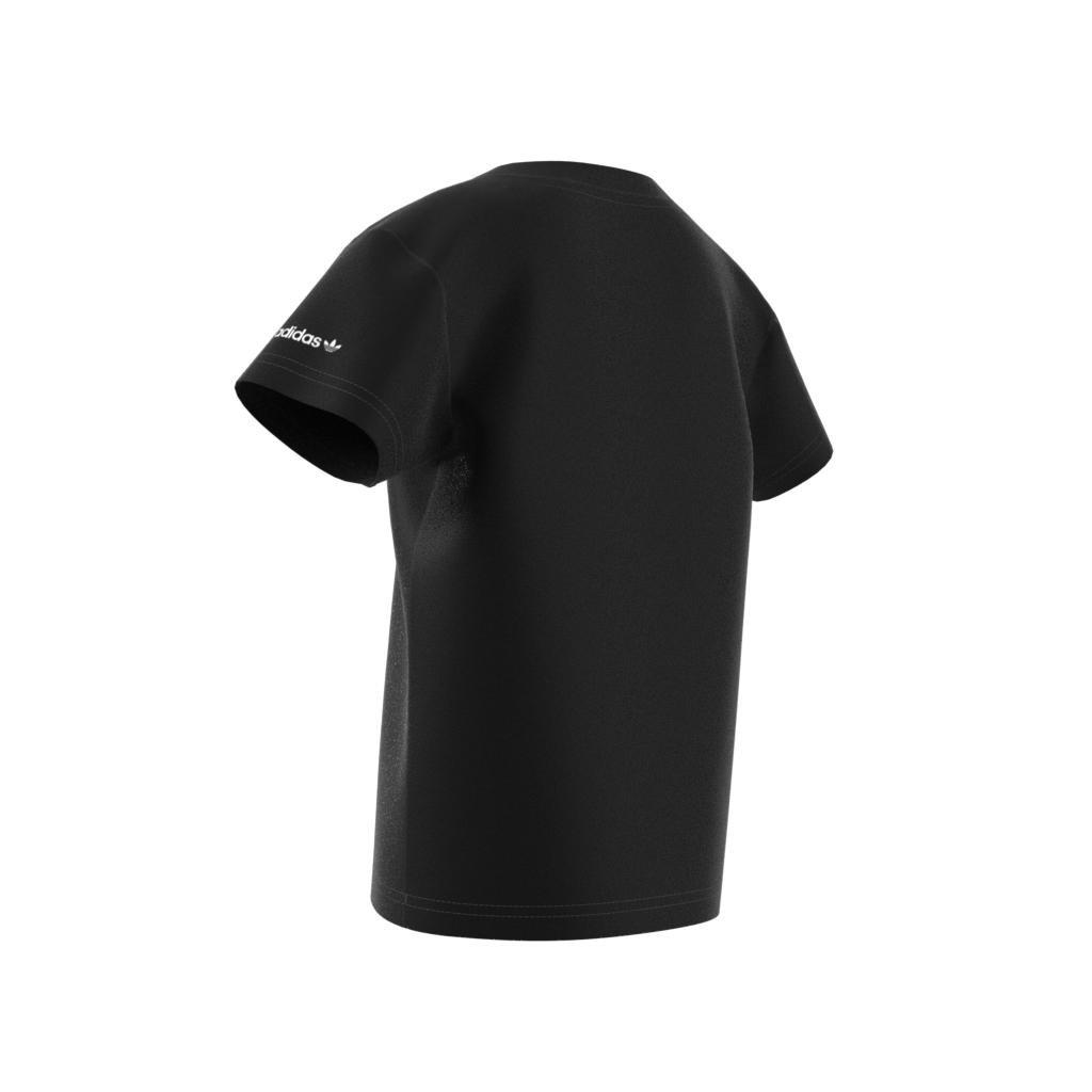 Unisex Kids Adicolor T-Shirt, Black, A901_ONE, large image number 11