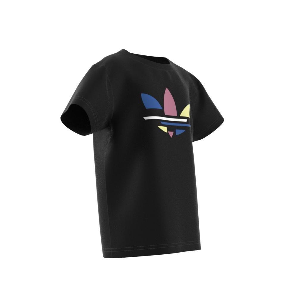 Unisex Kids Adicolor T-Shirt, Black, A901_ONE, large image number 12