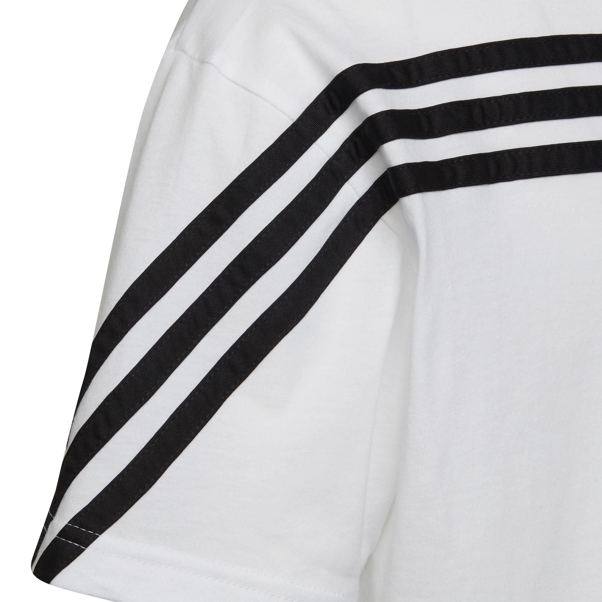 Kids Future Icons 3-Stripes T-shirt, White, , large image number 5