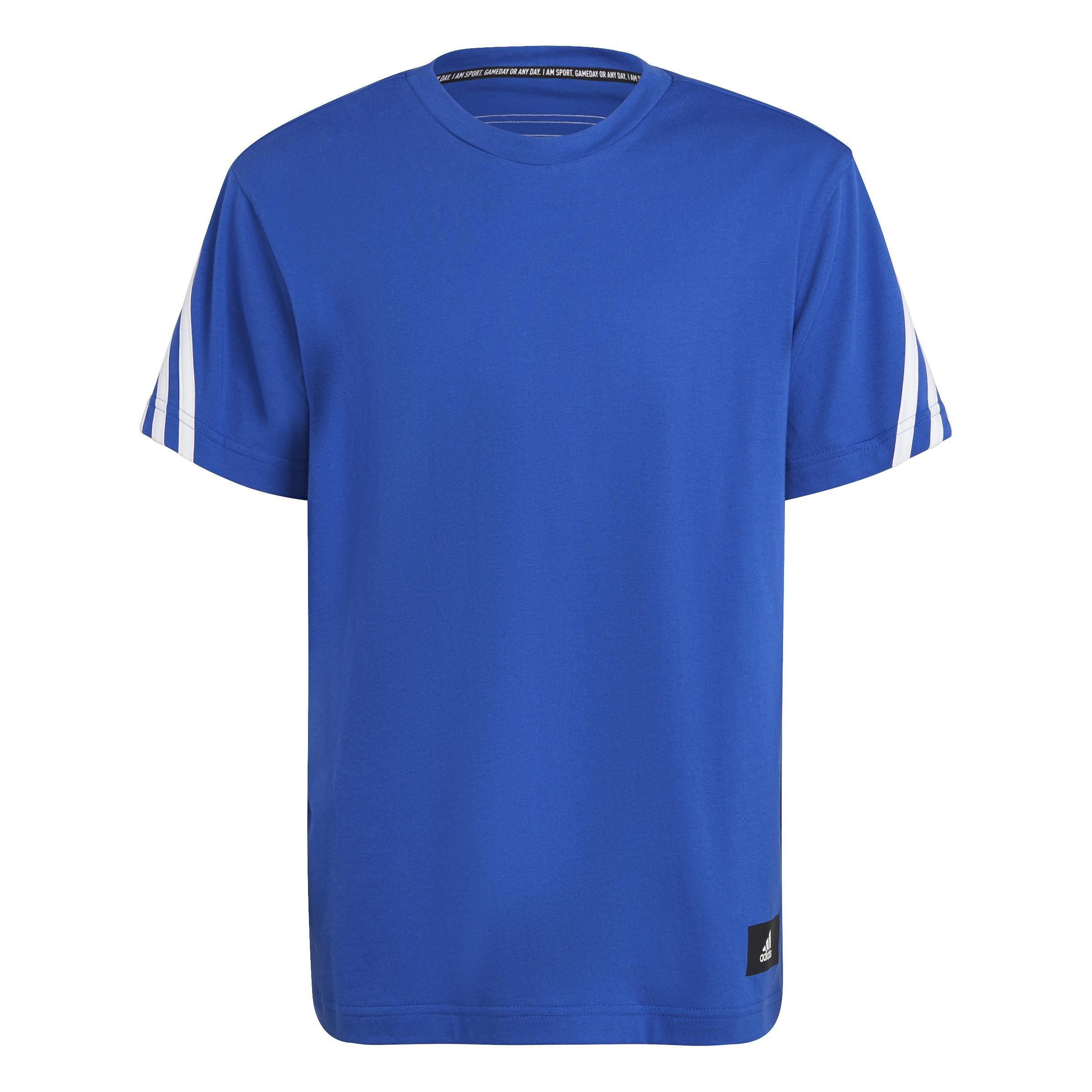 Kids Future Icons 3-Stripes T-Shirt, Blue, A901_ONE, large image number 1