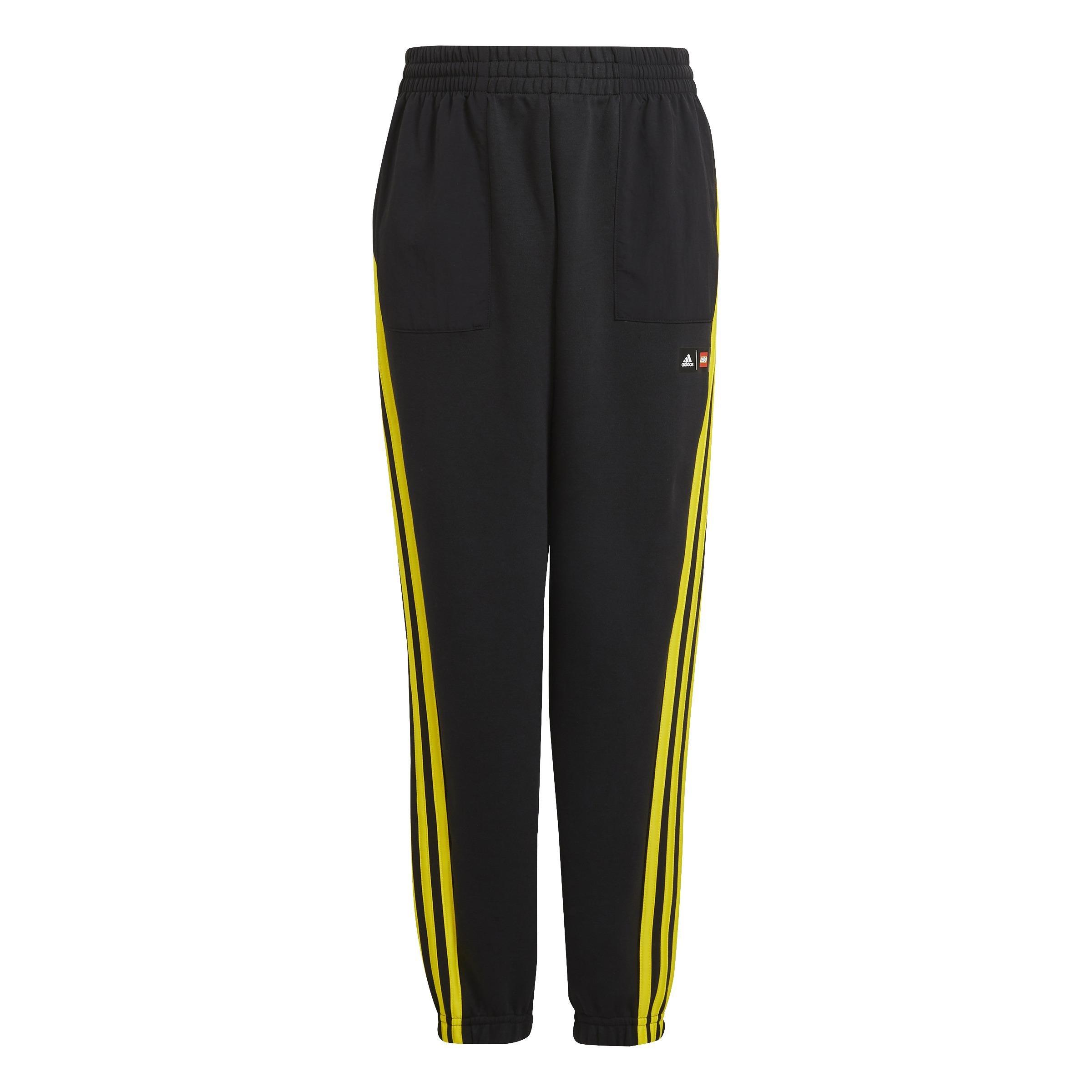 Unisex Kids adidas x Classic LEGO Joggers, Black, A901_ONE, large image number 0