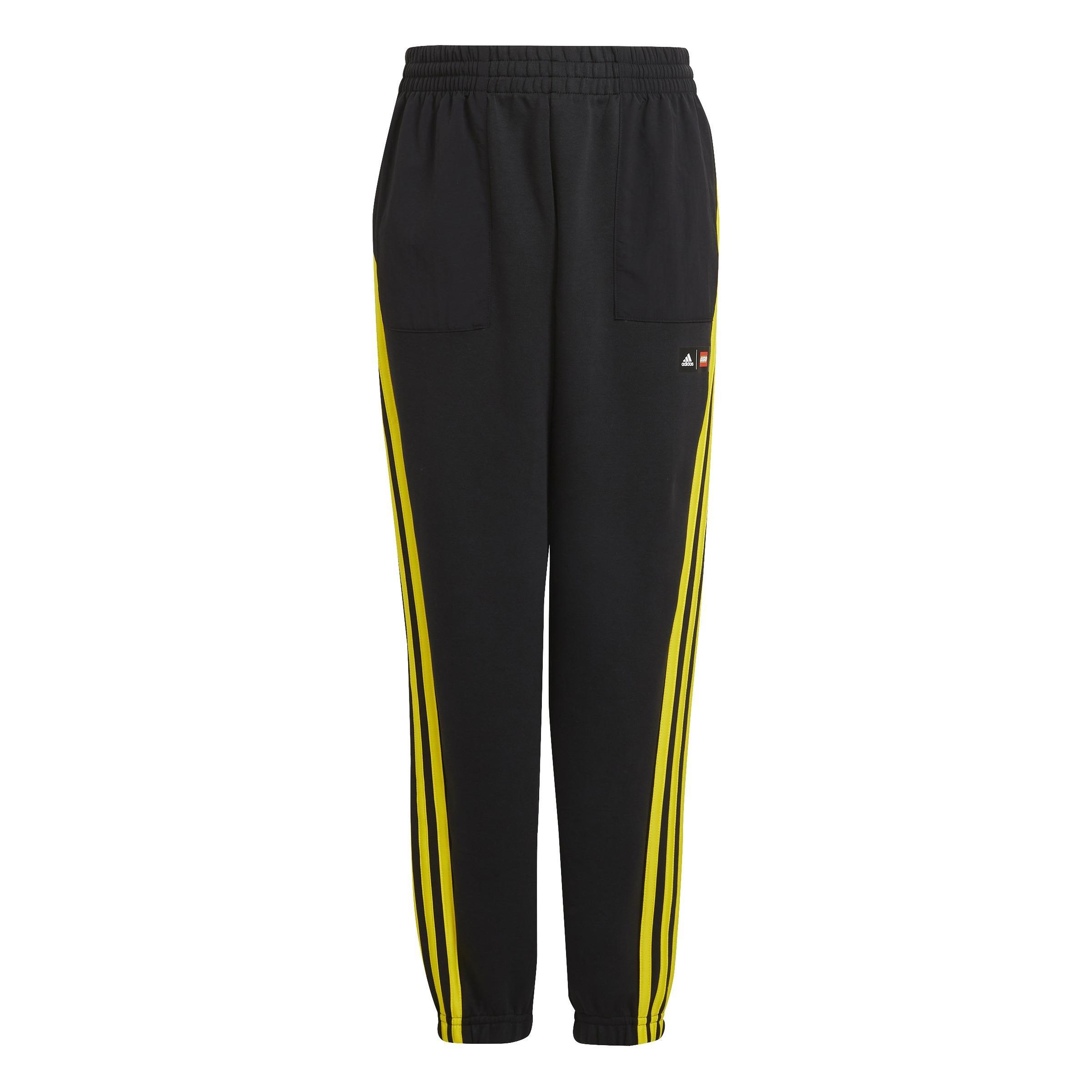 Unisex Kids adidas x Classic LEGO Joggers, Black, A901_ONE, large image number 1