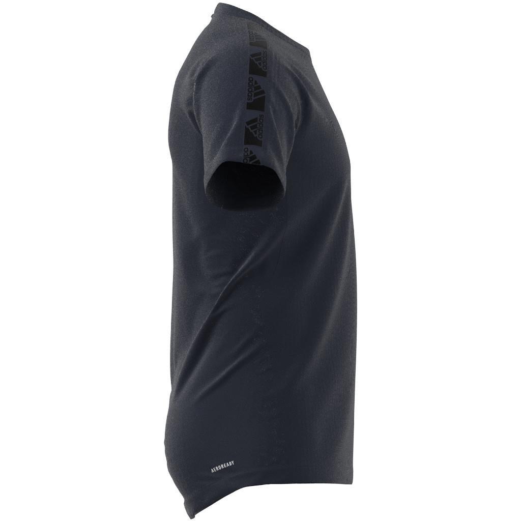 AEROREADY Designed to Move Sport Motion Logo T-Shirt, Blue, A901_ONE, large image number 4