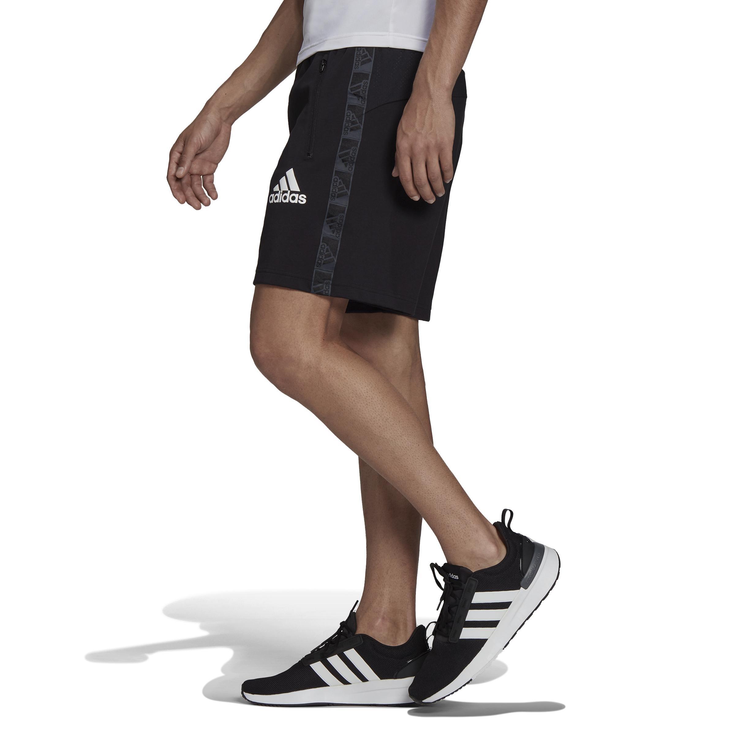 AEROREADY Designed to Move Sport Motion Logo Shorts, Black, A901_ONE, large image number 7