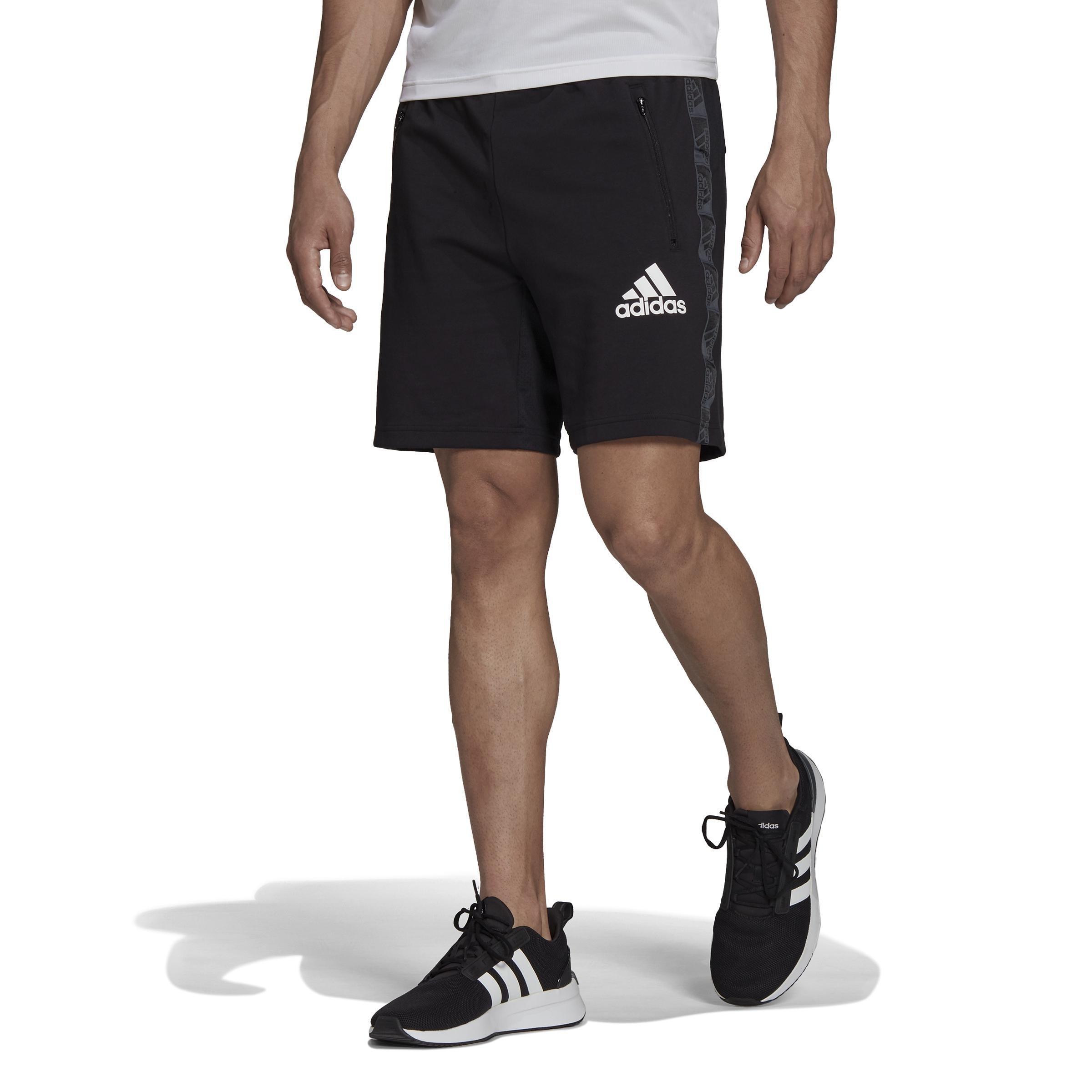 AEROREADY Designed to Move Sport Motion Logo Shorts, Black, A901_ONE, large image number 8