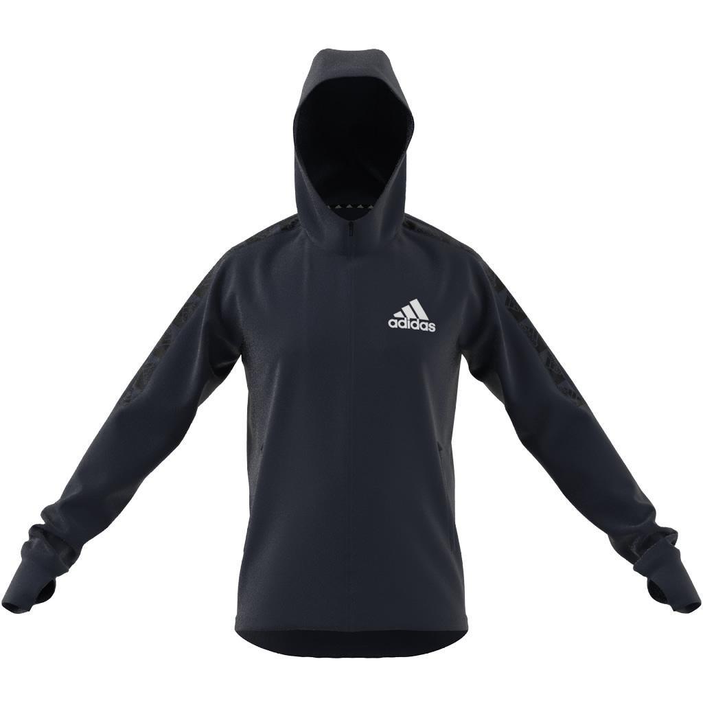 AEROREADY Designed to Move Sport Motion Logo Hoodie, Blue, , large image number 7
