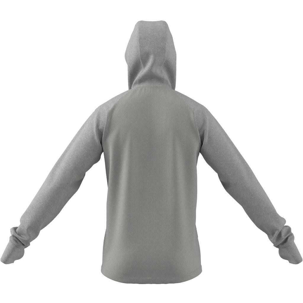 AEROREADY Designed to Move Sport Motion Logo Hoodie, Grey, A901_ONE, large image number 7