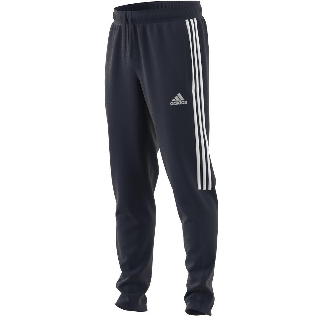 Aeroready Sereno Slim Tapered Cut 3-Stripes Pants, Blue, A901_ONE, large image number 3