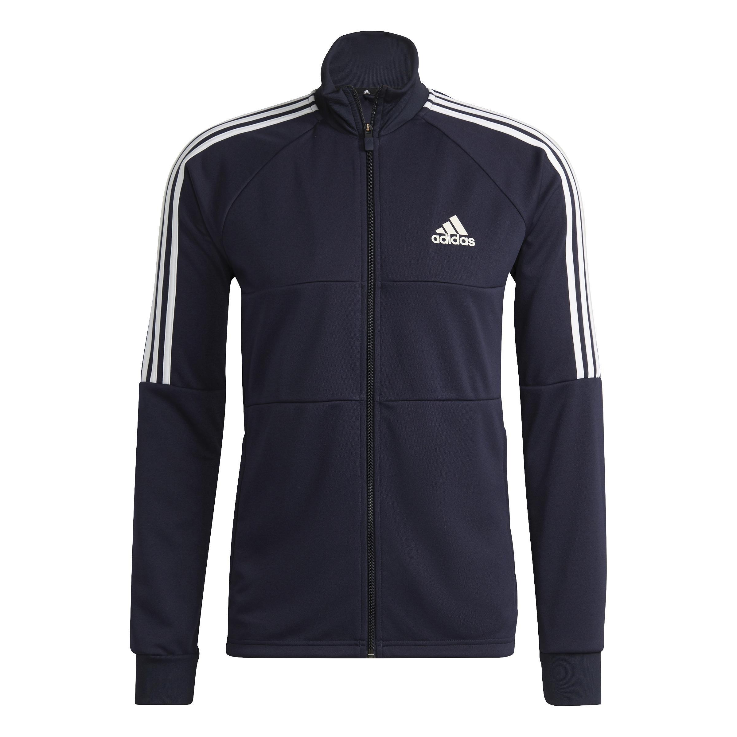 Aeroready Sereno Cut 3-Stripes Slim Track Top, Blue, A901_ONE, large image number 0