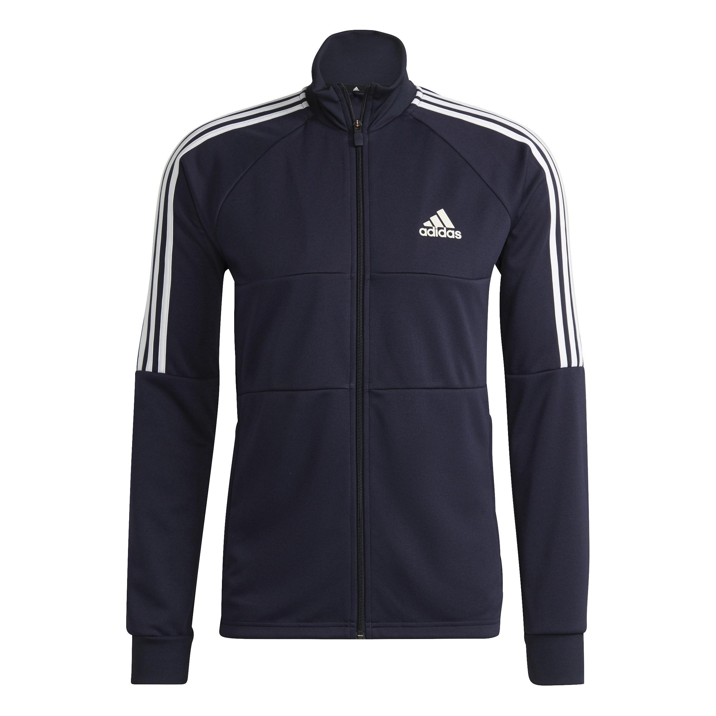 Aeroready Sereno Cut 3-Stripes Slim Track Top, Blue, A901_ONE, large image number 1