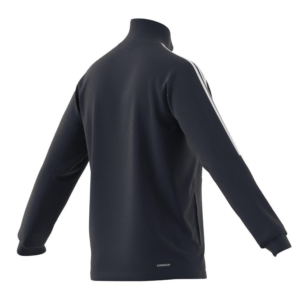Aeroready Sereno Cut 3-Stripes Slim Track Top, Blue, A901_ONE, large image number 3