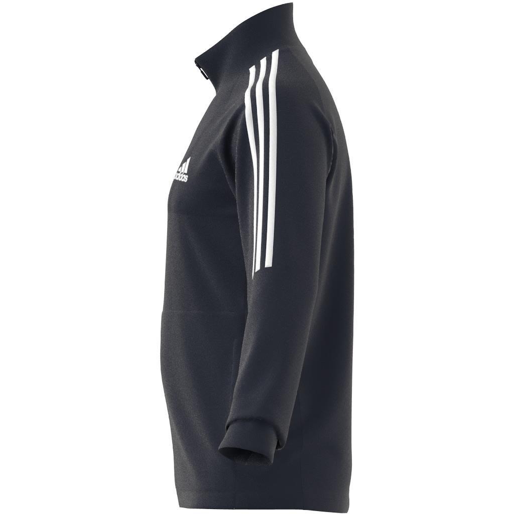 Aeroready Sereno Cut 3-Stripes Slim Track Top, Blue, A901_ONE, large image number 4