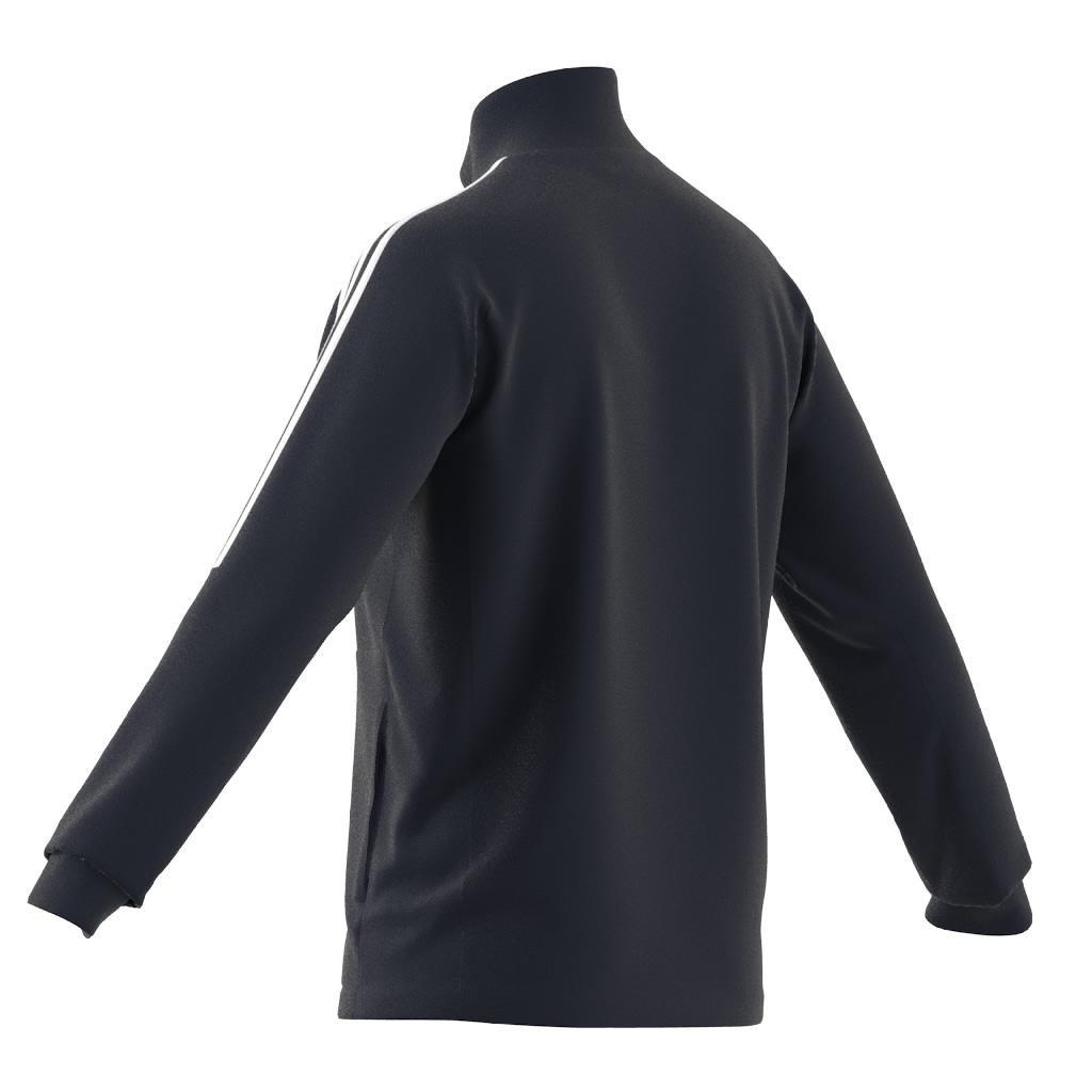 Aeroready Sereno Cut 3-Stripes Slim Track Top, Blue, A901_ONE, large image number 7
