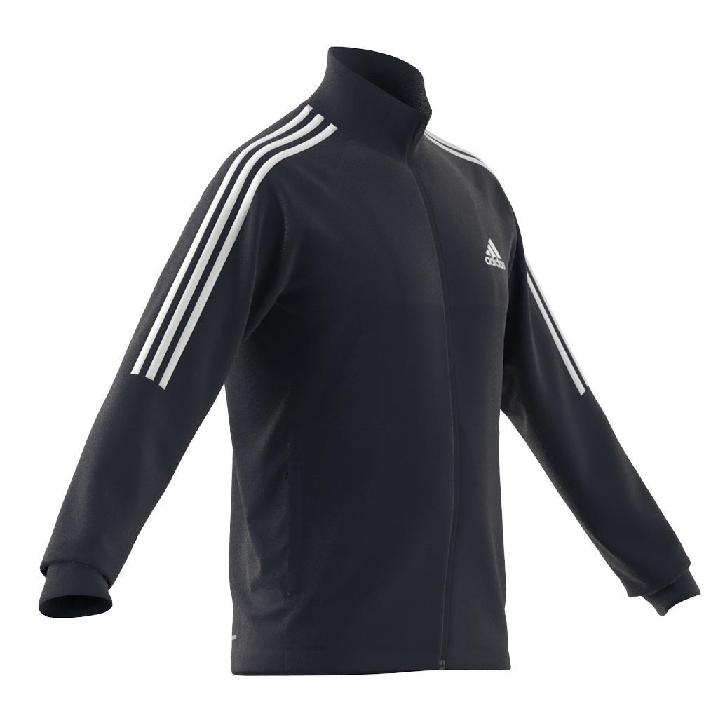 Aeroready Sereno Cut 3-Stripes Slim Track Top, Blue, A901_ONE, large image number 9