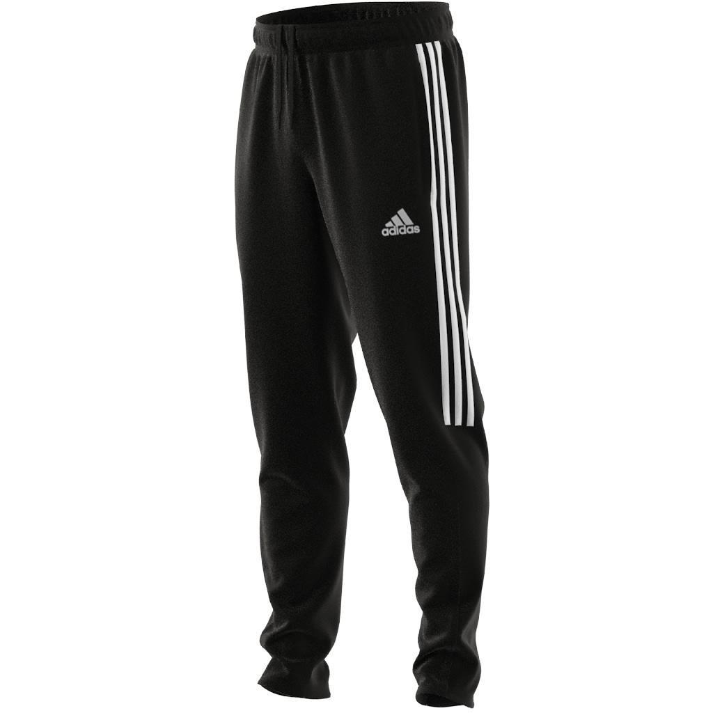 Aeroready Sereno Slim Tapered Cut 3-Stripes Pants, Black, A901_ONE, large image number 2