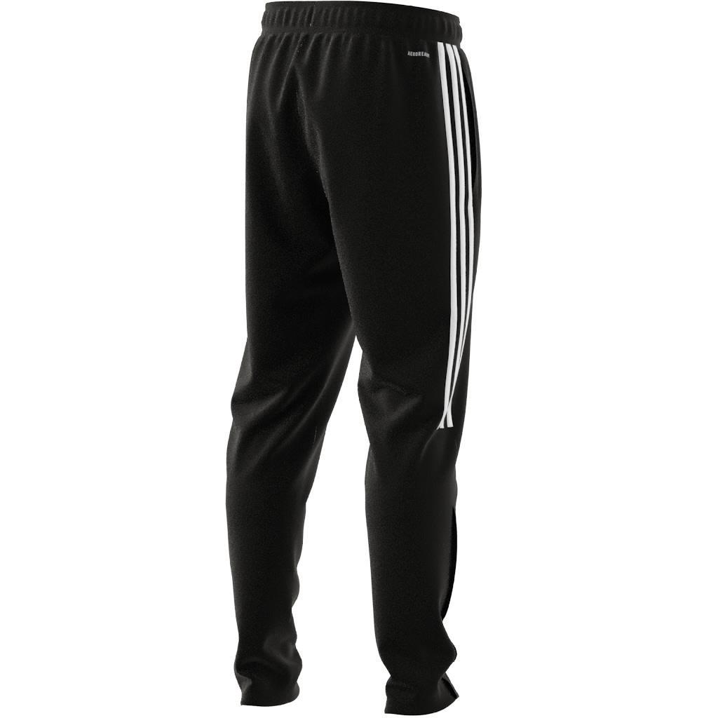 Aeroready Sereno Slim Tapered Cut 3-Stripes Pants, Black, A901_ONE, large image number 8