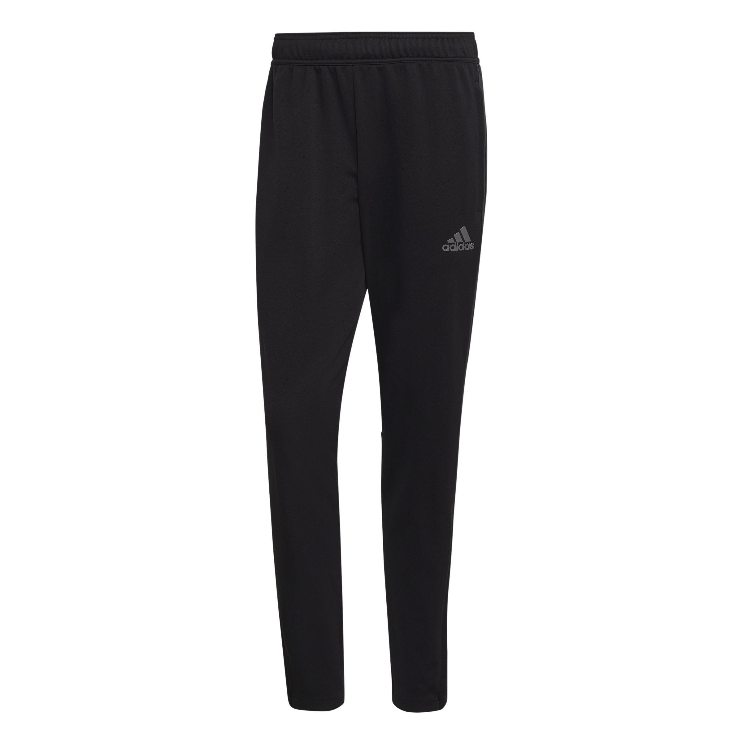 Aeroready Sereno Slim Tapered Cut 3-Stripes Pants, Black, A901_ONE, large image number 0