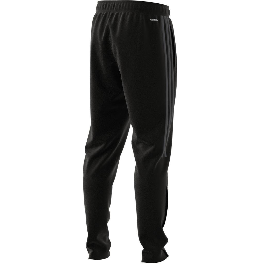 Aeroready Sereno Slim Tapered Cut 3-Stripes Pants, Black, A901_ONE, large image number 7
