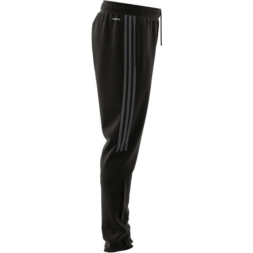 Aeroready Sereno Slim Tapered Cut 3-Stripes Pants, Black, A901_ONE, large image number 8