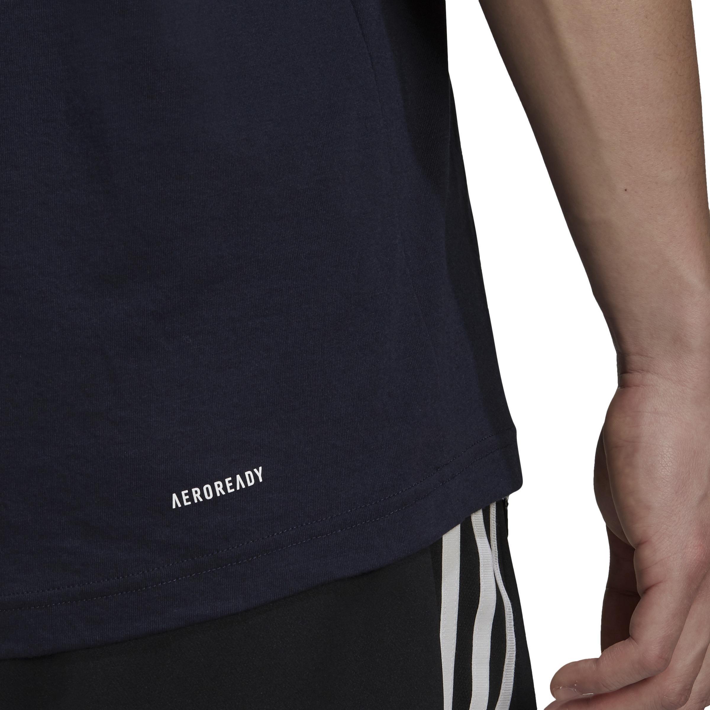 Aeroready Designed 2 Move Printed T-Shirt, Blue, A901_ONE, large image number 5