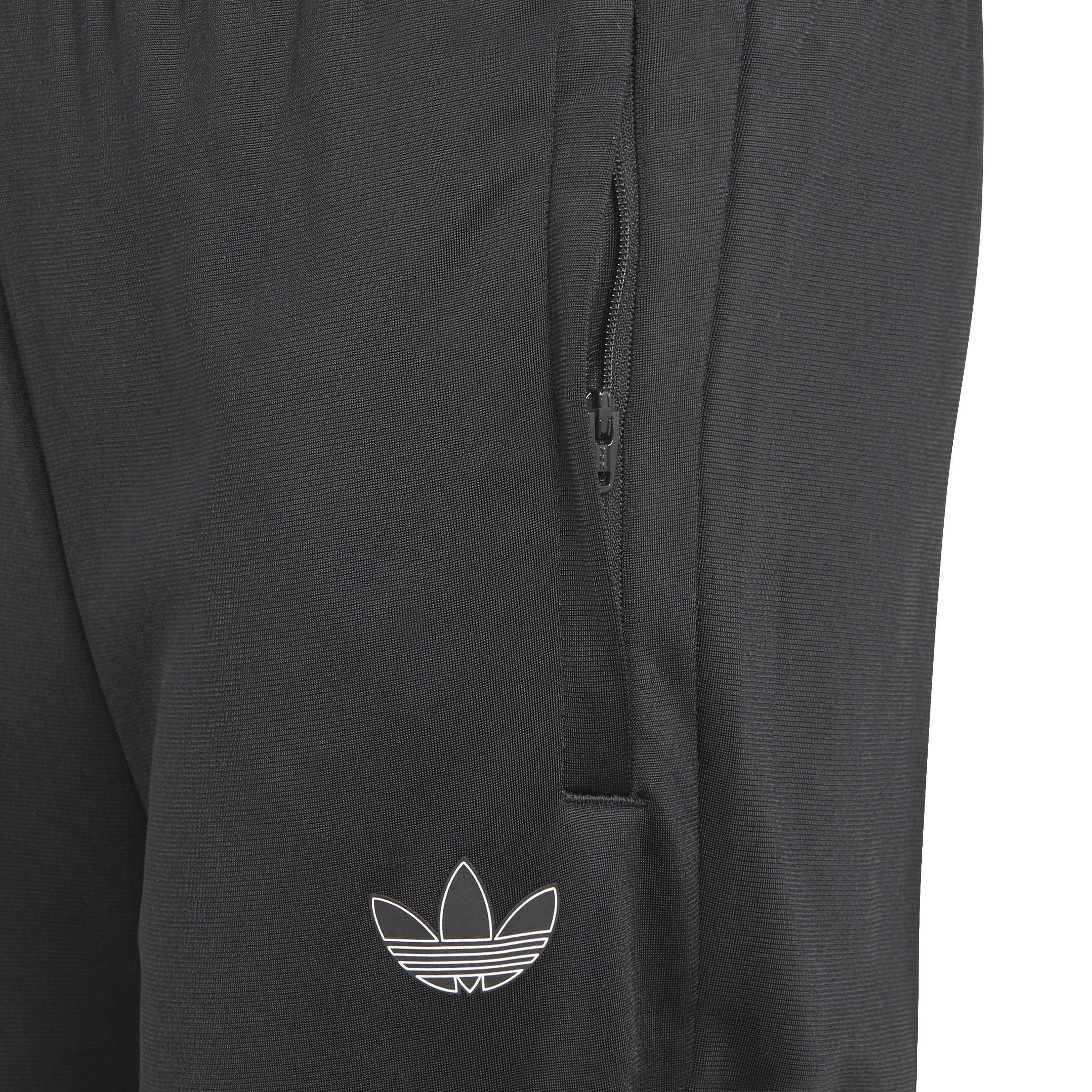 Unisex Kids Sprt Tracksuit Bottoms, Black, A901_ONE, large image number 4