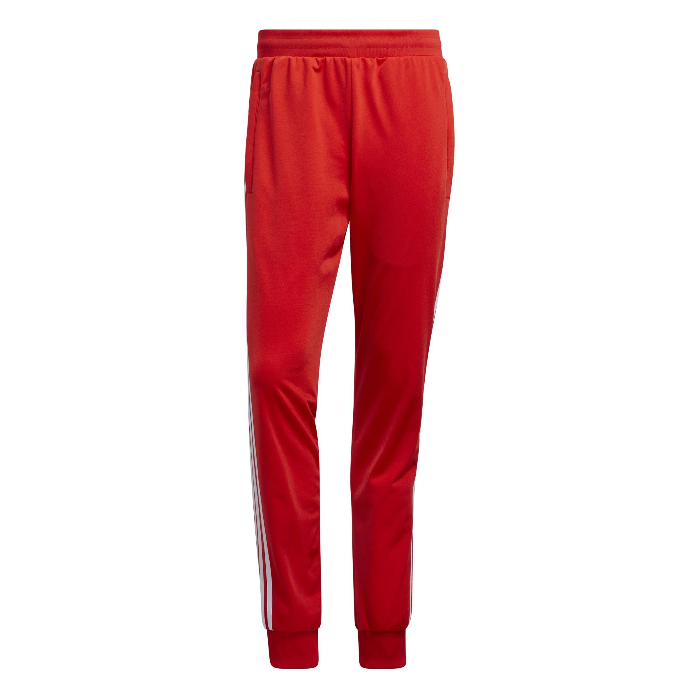 3-Stripes Track Pants, Red, A901_ONE, large image number 1