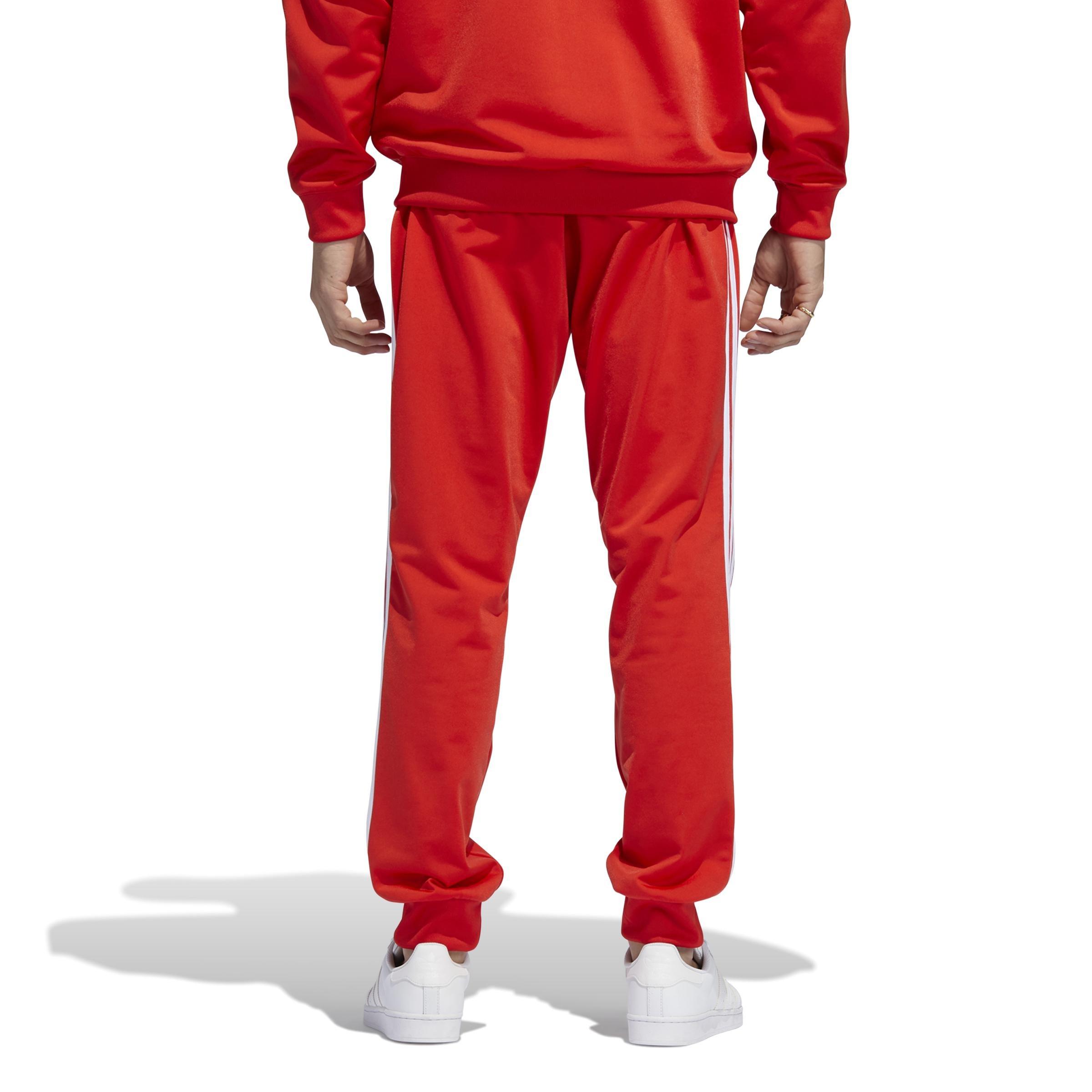 3-Stripes Track Pants, Red, A901_ONE, large image number 2