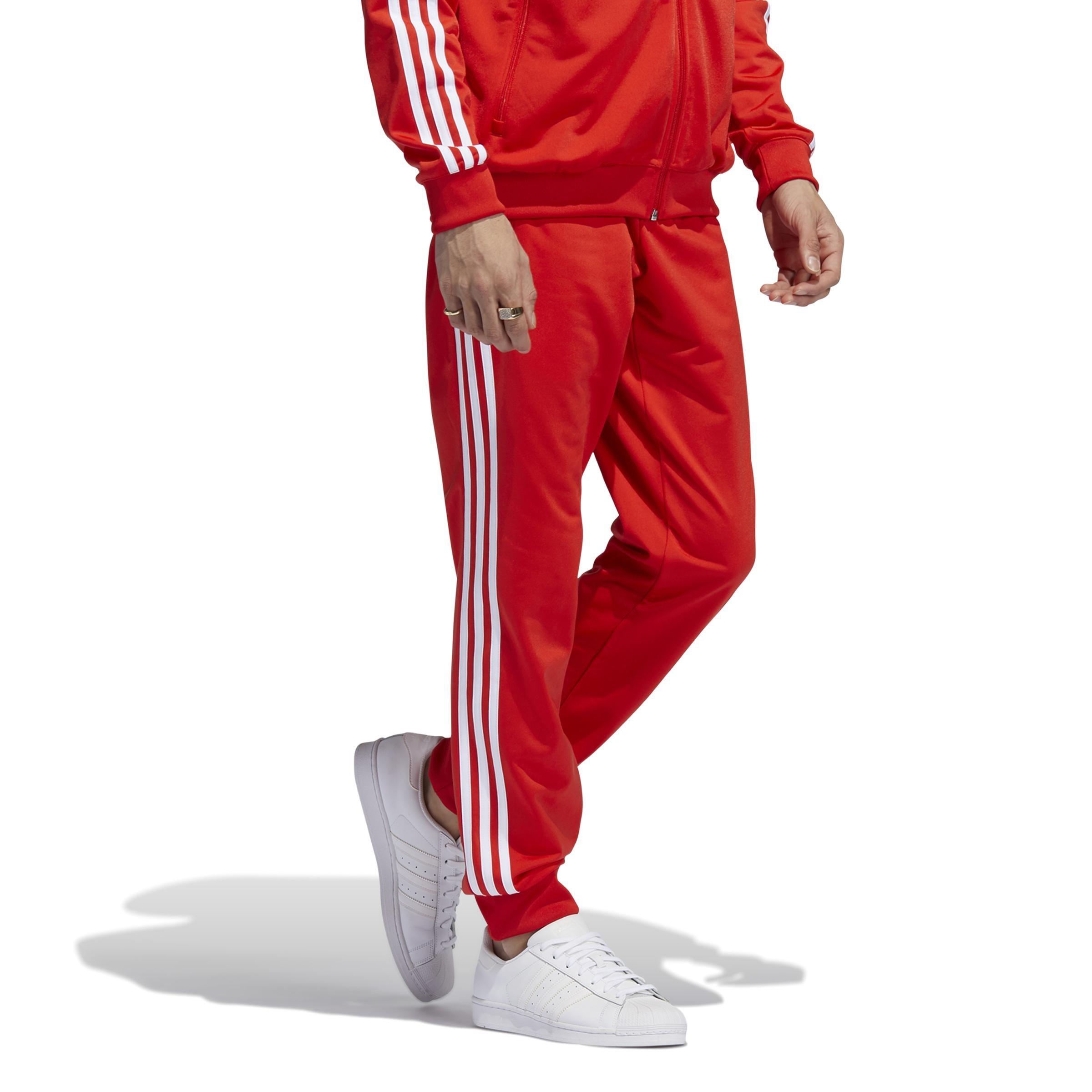 3-Stripes Track Pants, Red, A901_ONE, large image number 5