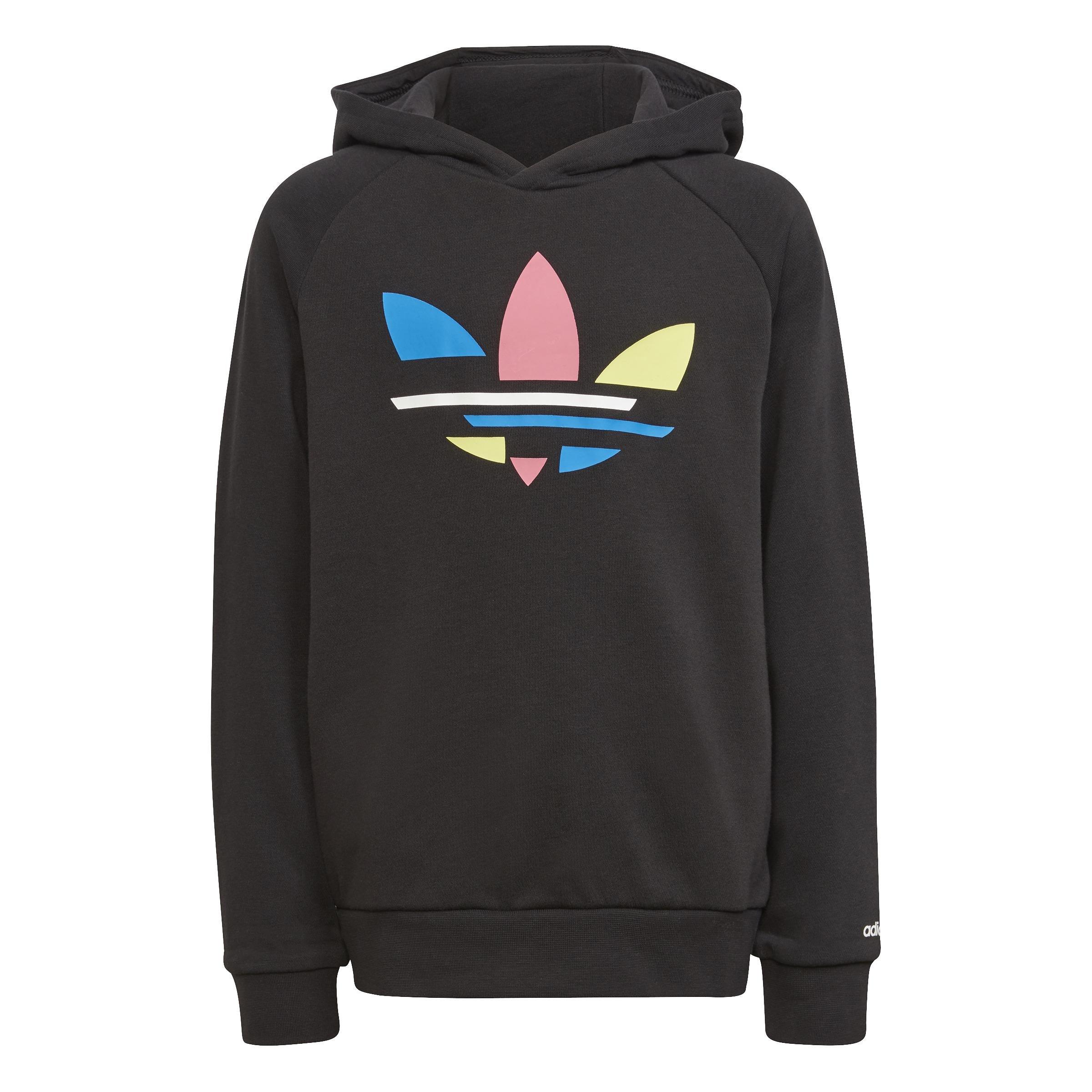 Unisex Kids Adicolor Hoodie, Black, , large image number 2