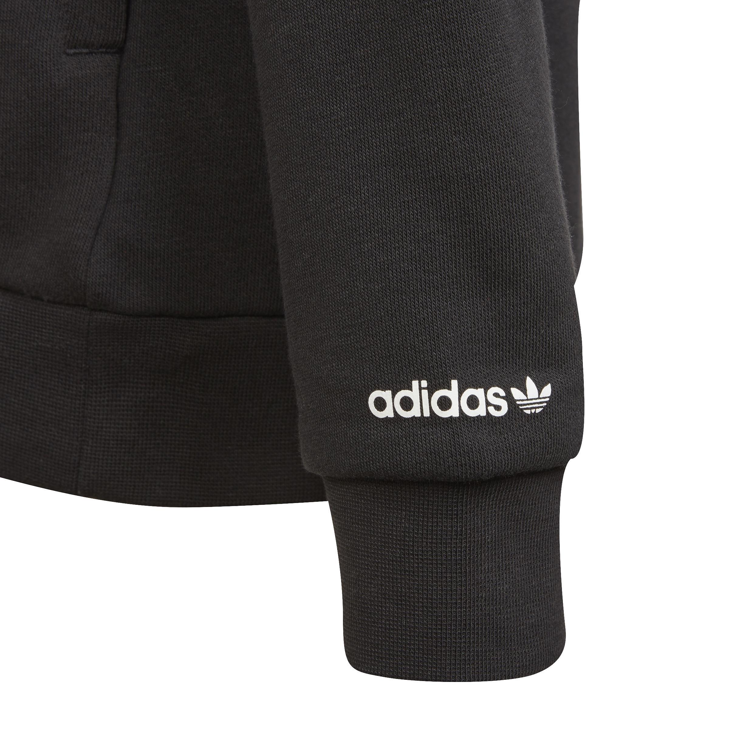 Unisex Kids Adicolor Hoodie, Black, , large image number 5