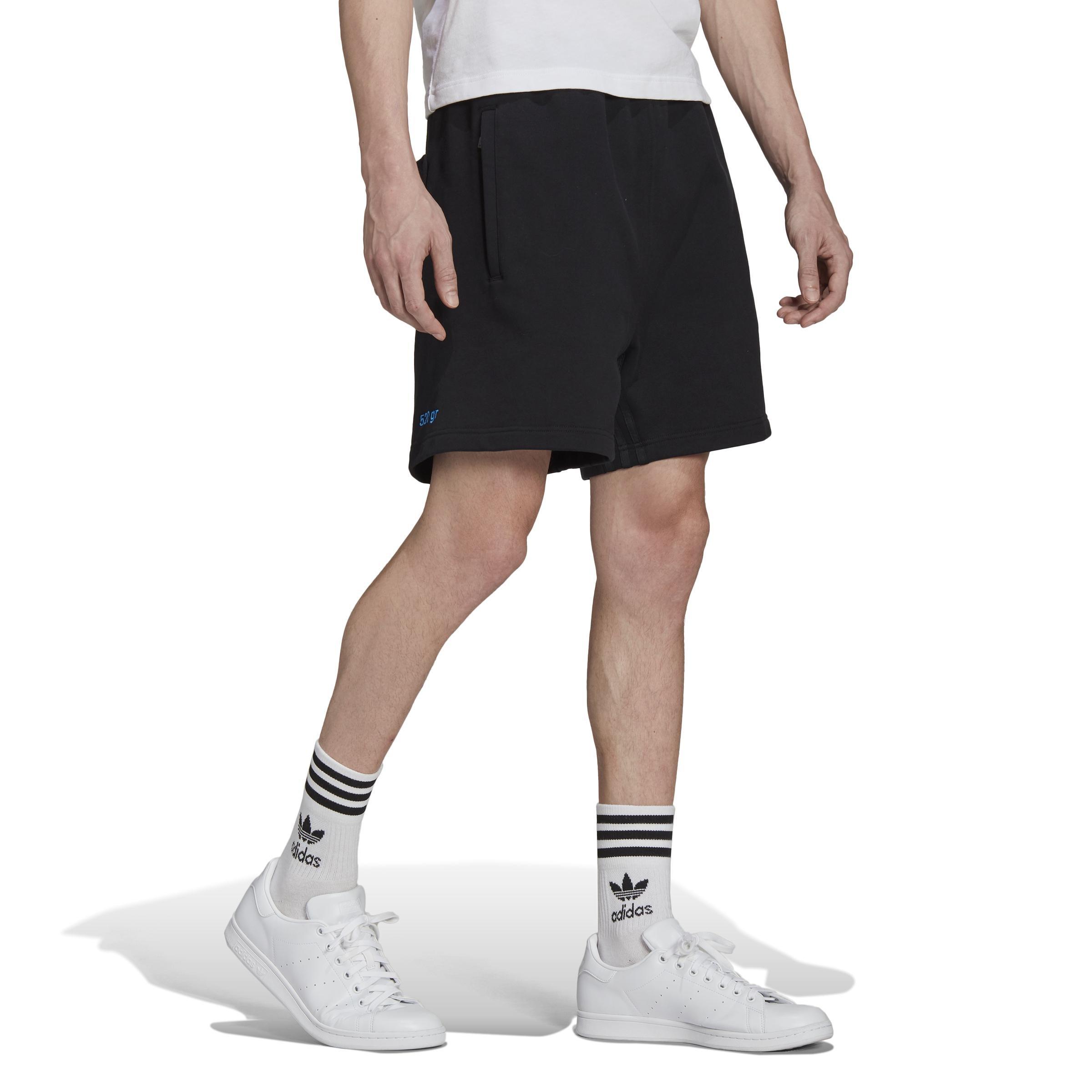 Blue Version Essentials Shorts, Black, A901_ONE, large image number 5