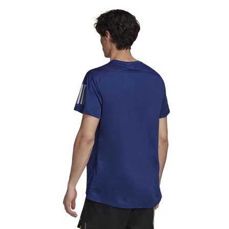 Men Own The Run T-Shirt, Blue, A901_ONE, large image number 3