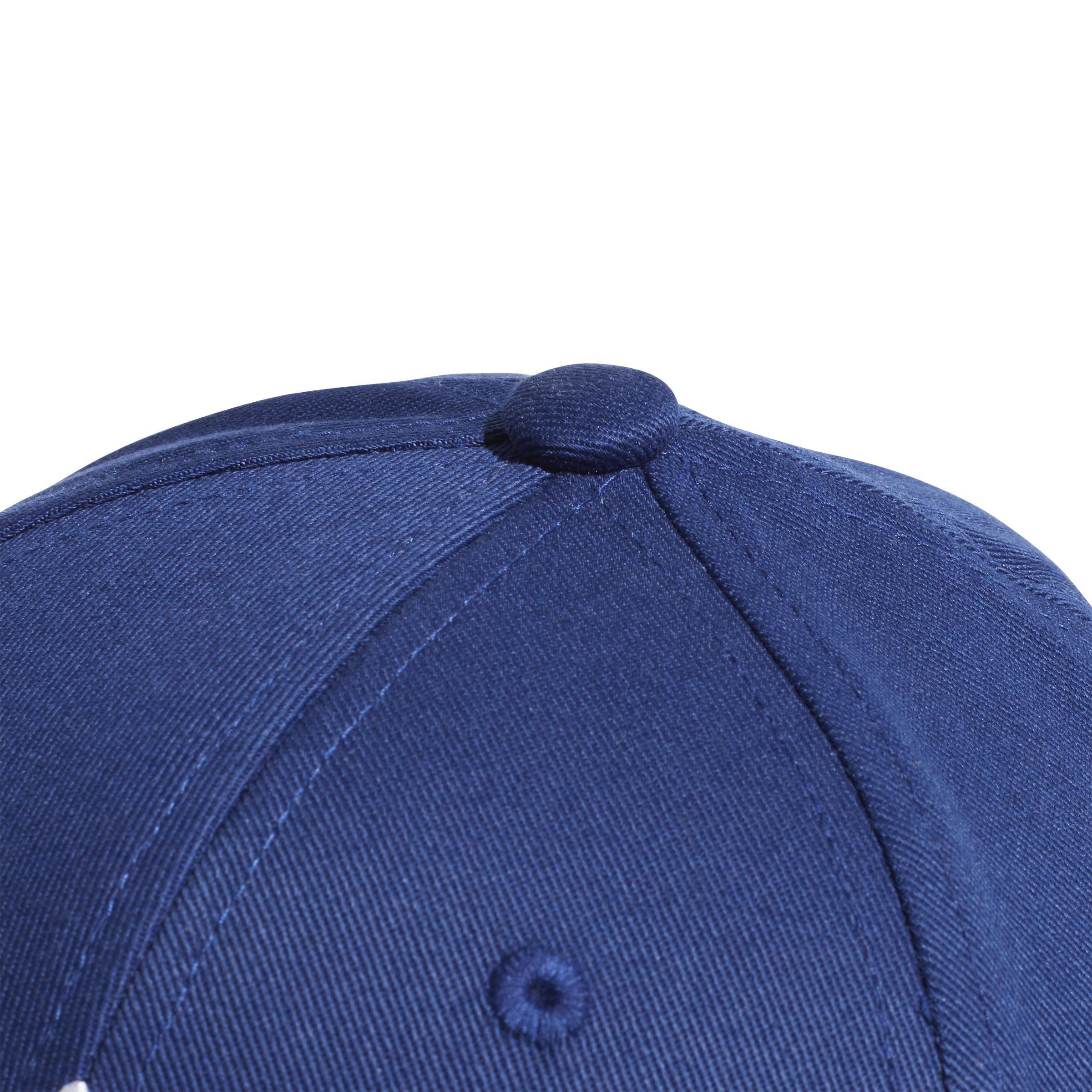 Unisex Trefoil Baseball Cap, Blue, , large image number 4