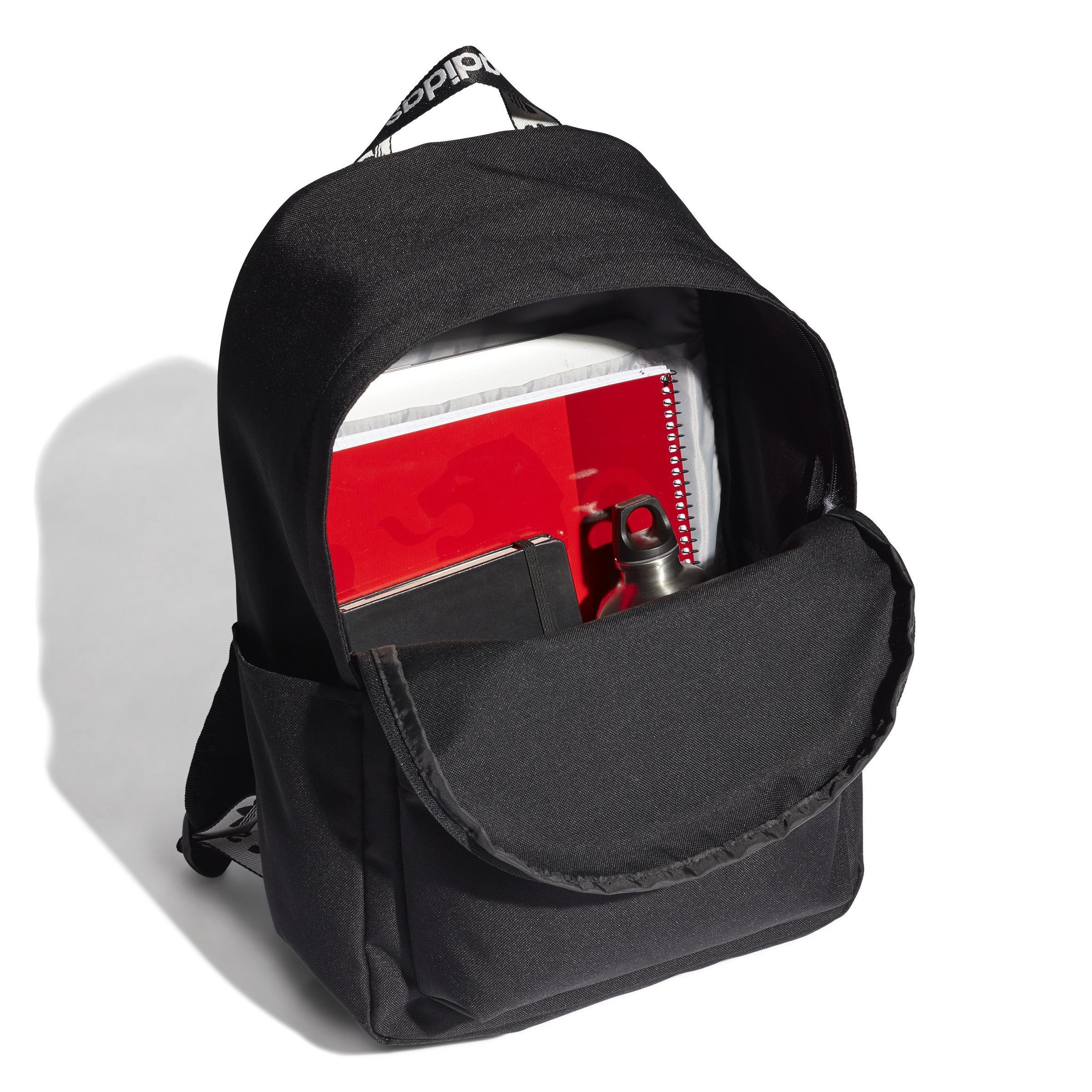 Unisex Adicolor Backpack, Black, A901_ONE, large image number 1