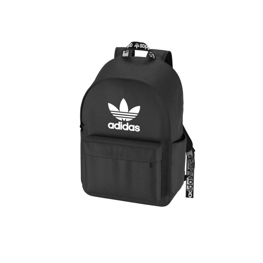 Unisex Adicolor Backpack, Black, A901_ONE, large image number 8