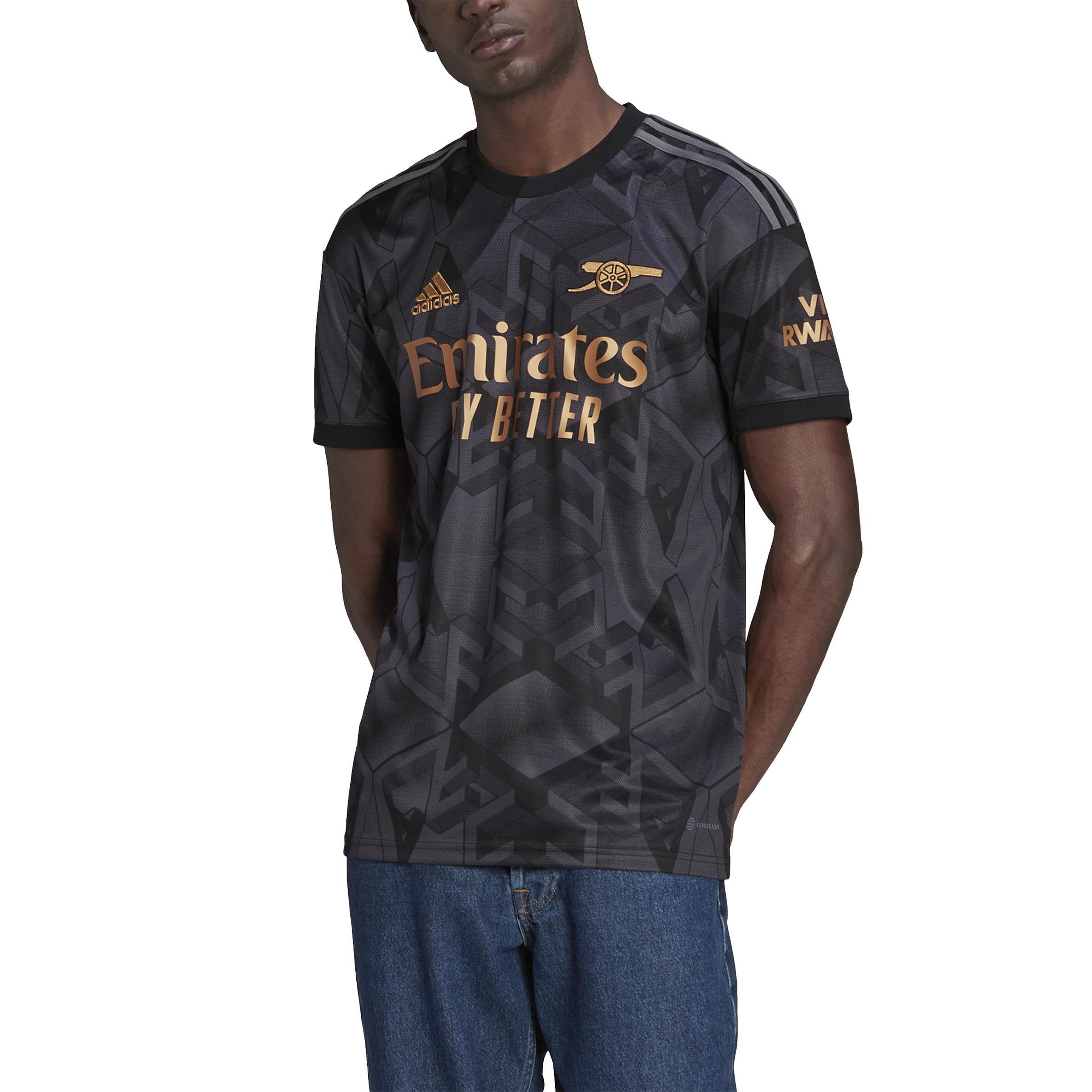 Arsenal 22/23 Away Jersey, Black, , large image number 2