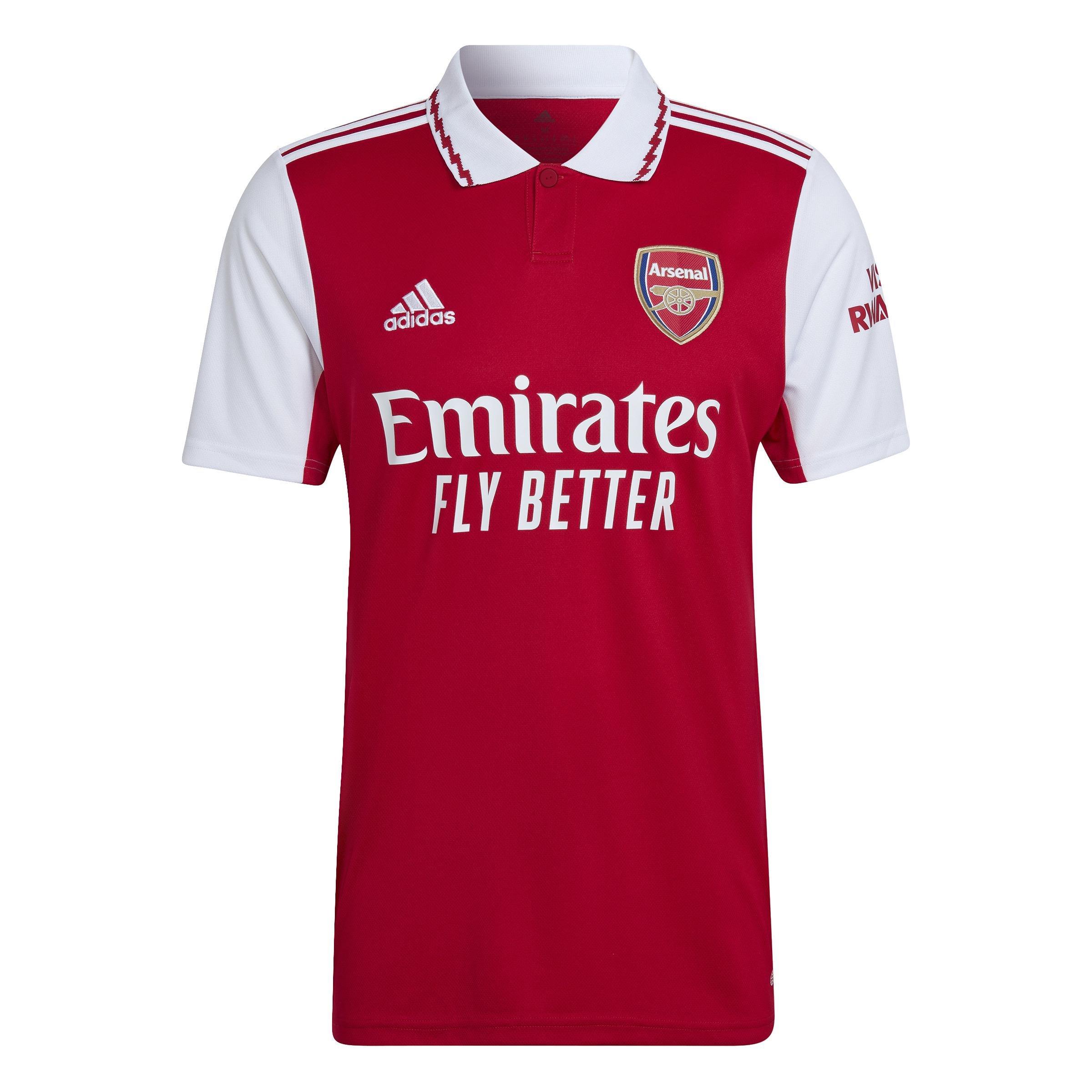 Arsenal 22/23 Home Jersey Scarlet, Red, A901_ONE, large image number 0