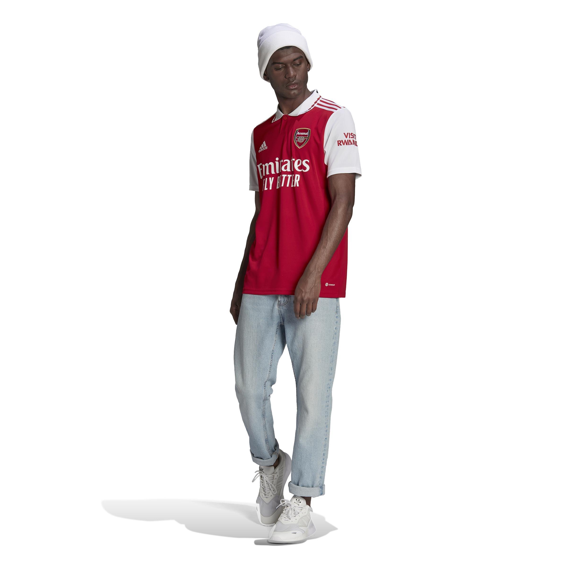 Arsenal 22/23 Home Jersey Scarlet, Red, A901_ONE, large image number 8