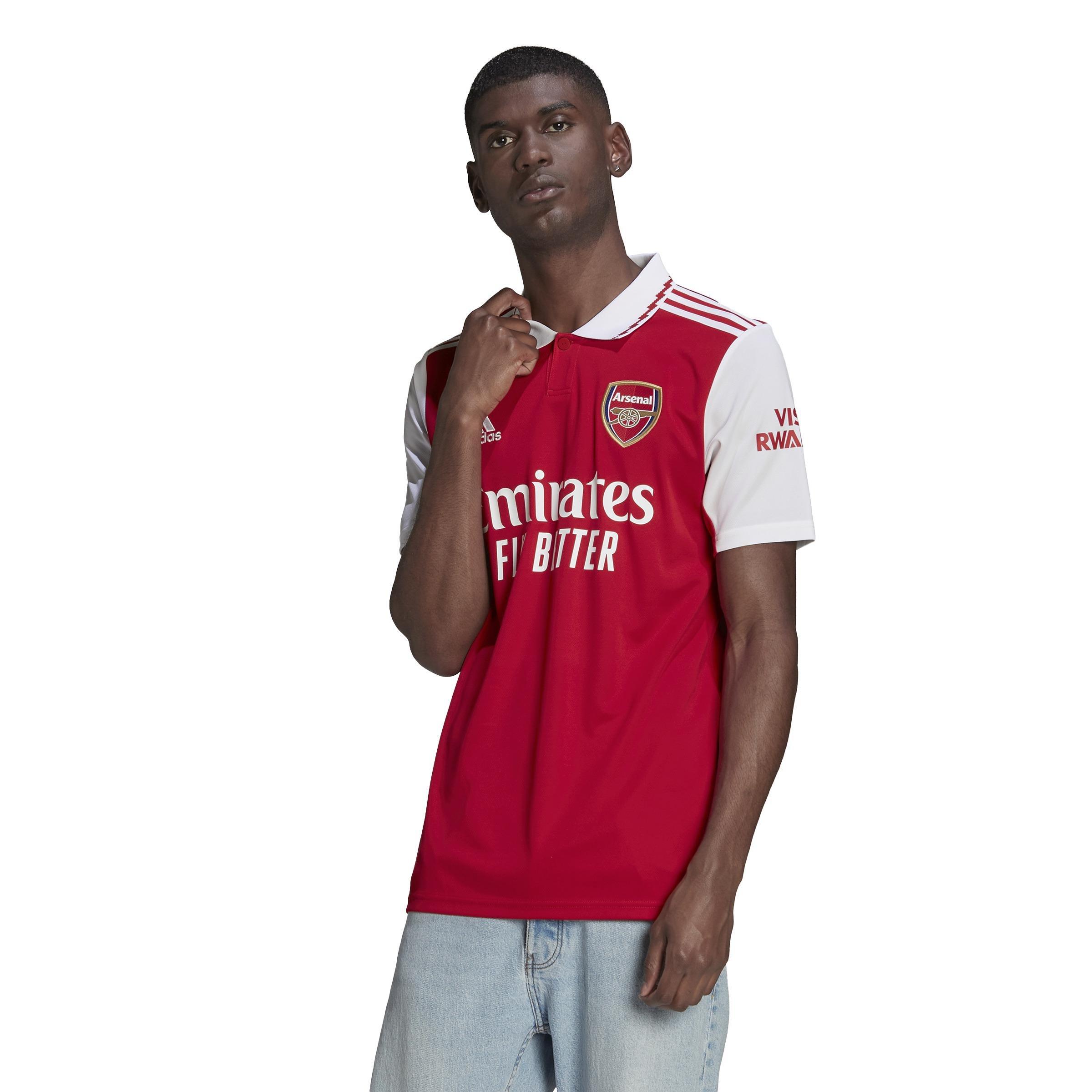 Arsenal 22/23 Home Jersey Scarlet, Red, A901_ONE, large image number 10