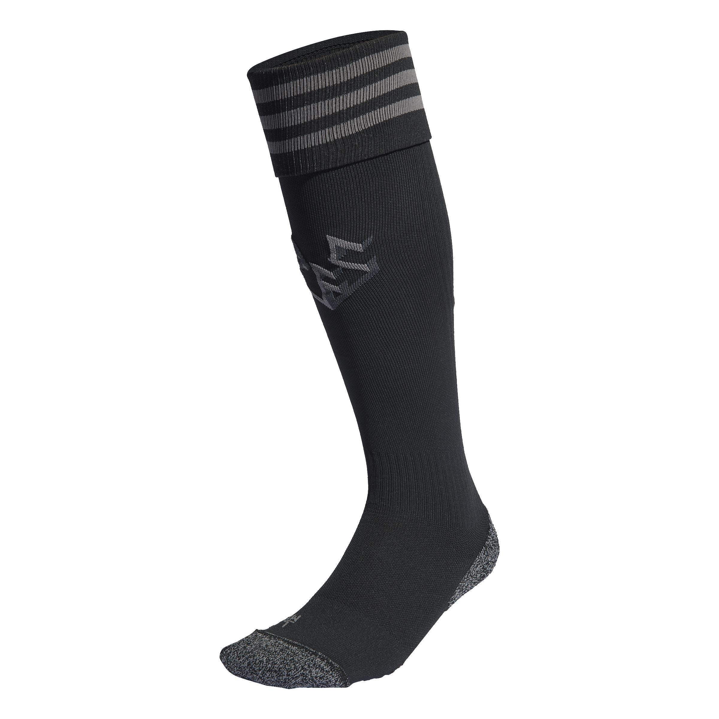 Unisex Arsenal 22/23 Away Socks, Black, A901_ONE, large image number 5