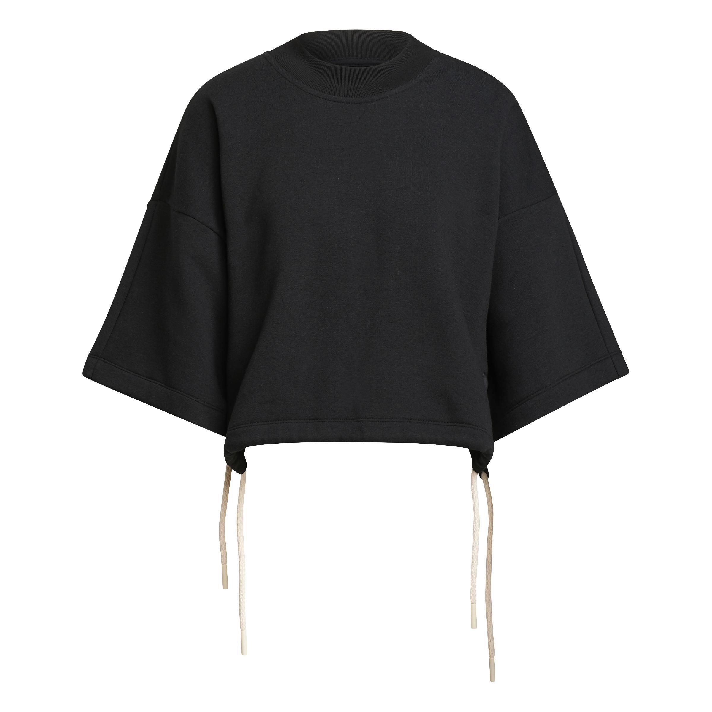 Sportswear Studio Lounge Fleece Sweatshirt, Black, , large image number 4