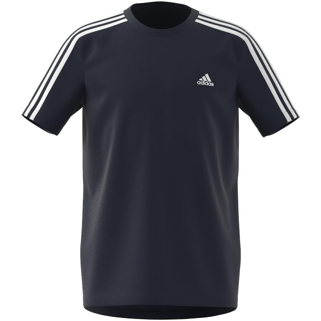 Kids Designed 2 Move 3-Stripes T-Shirt, Blue, A901_ONE, large image number 10