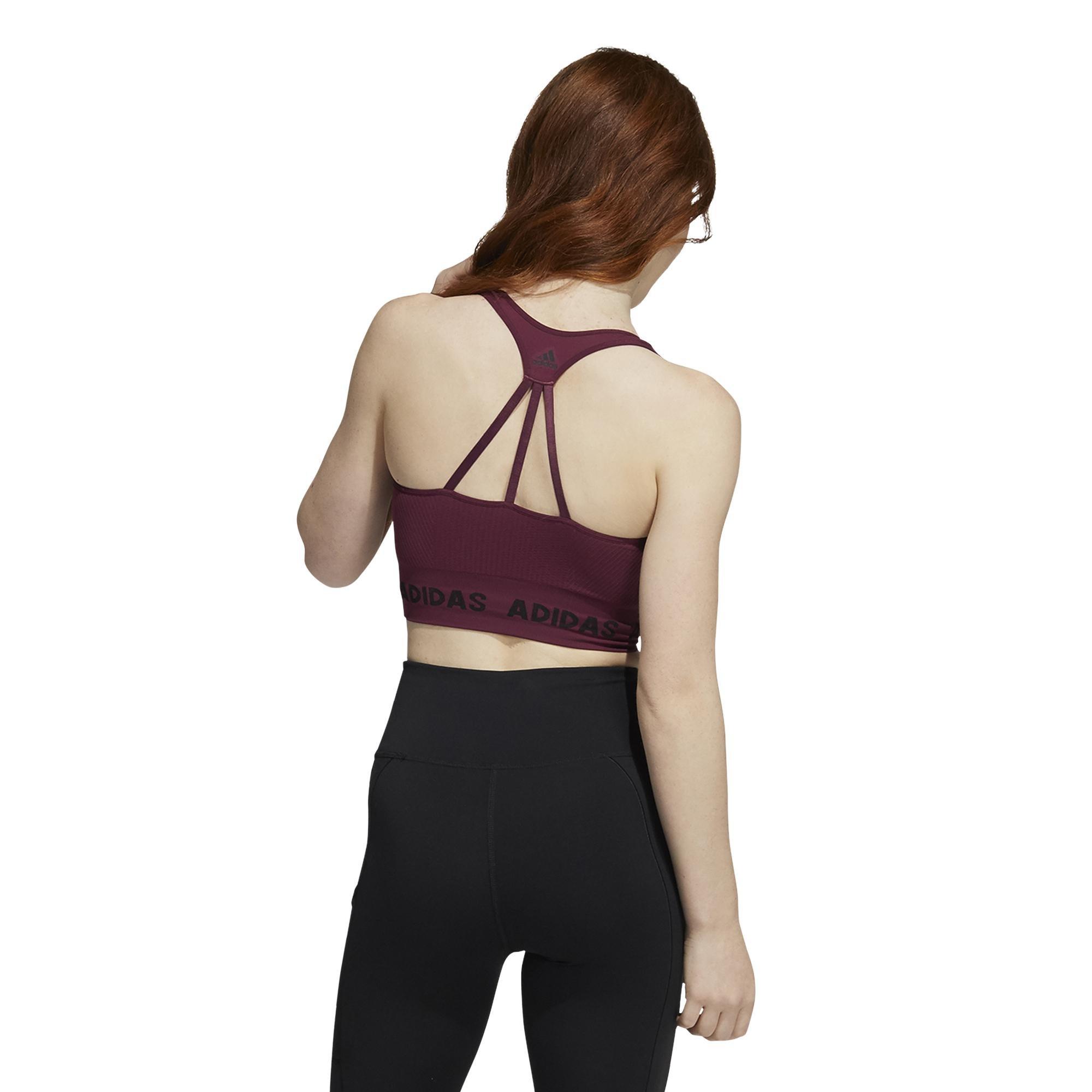 Training Aeroknit Bra, Red, , large image number 6