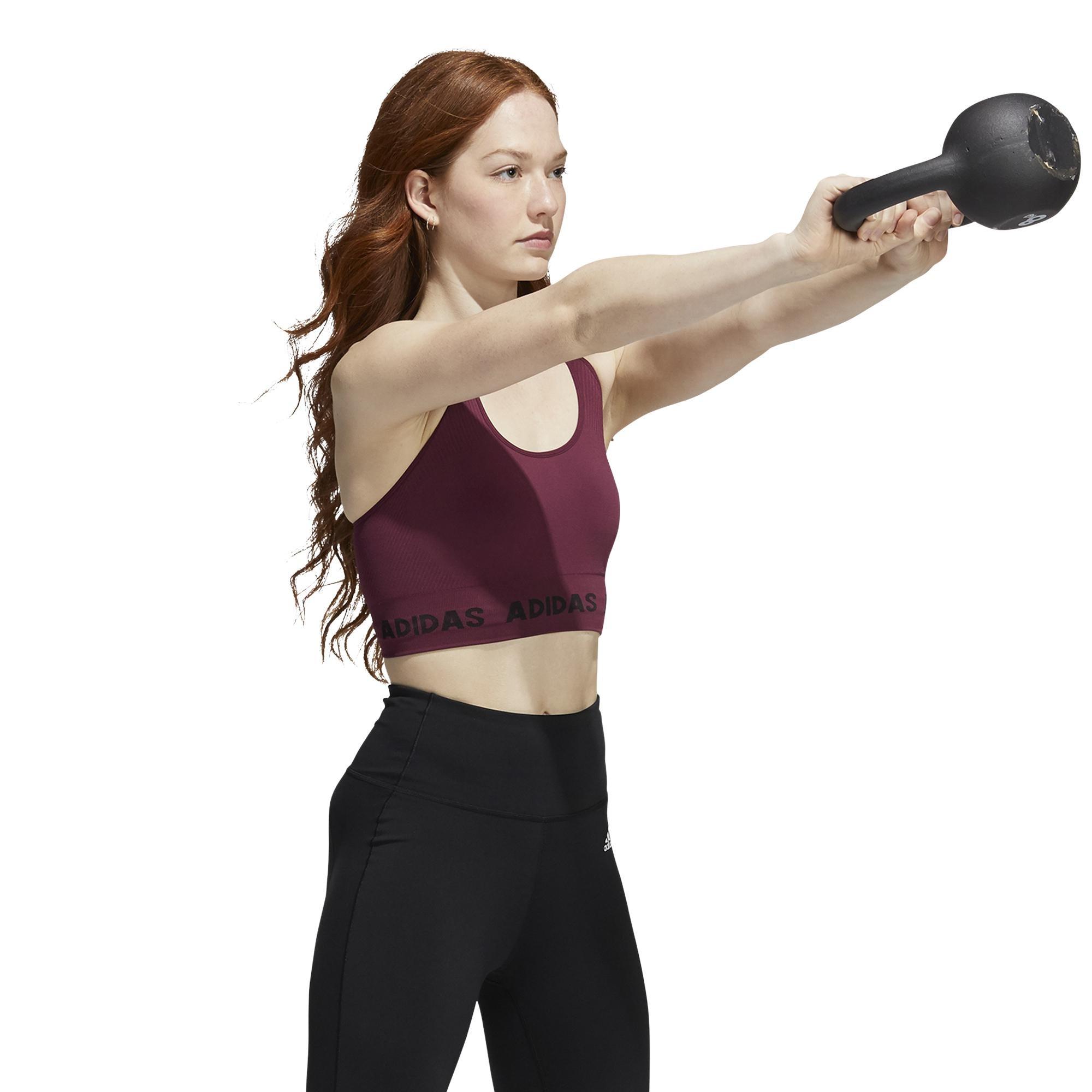Training Aeroknit Bra, Red, , large image number 15