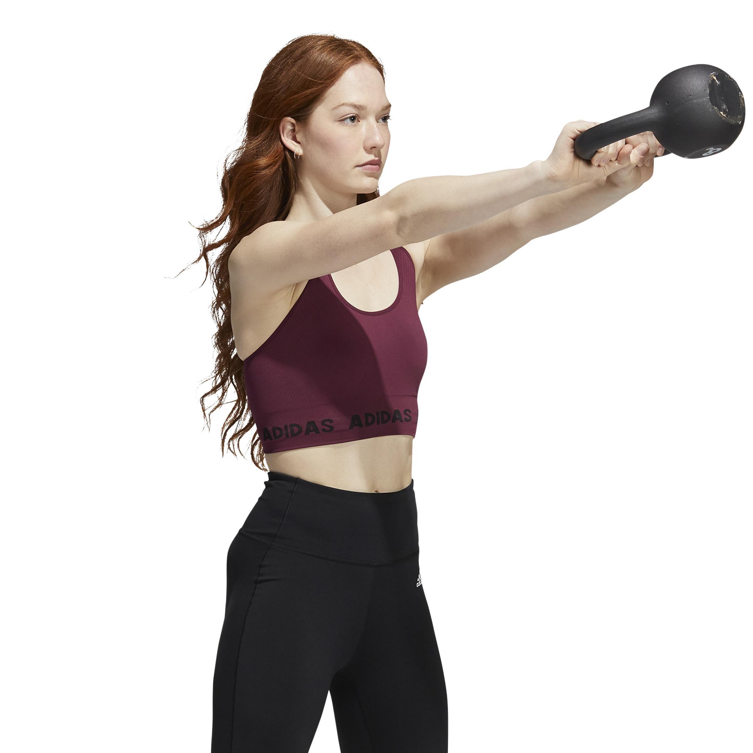 Training Aeroknit Bra, Red, , large image number 17