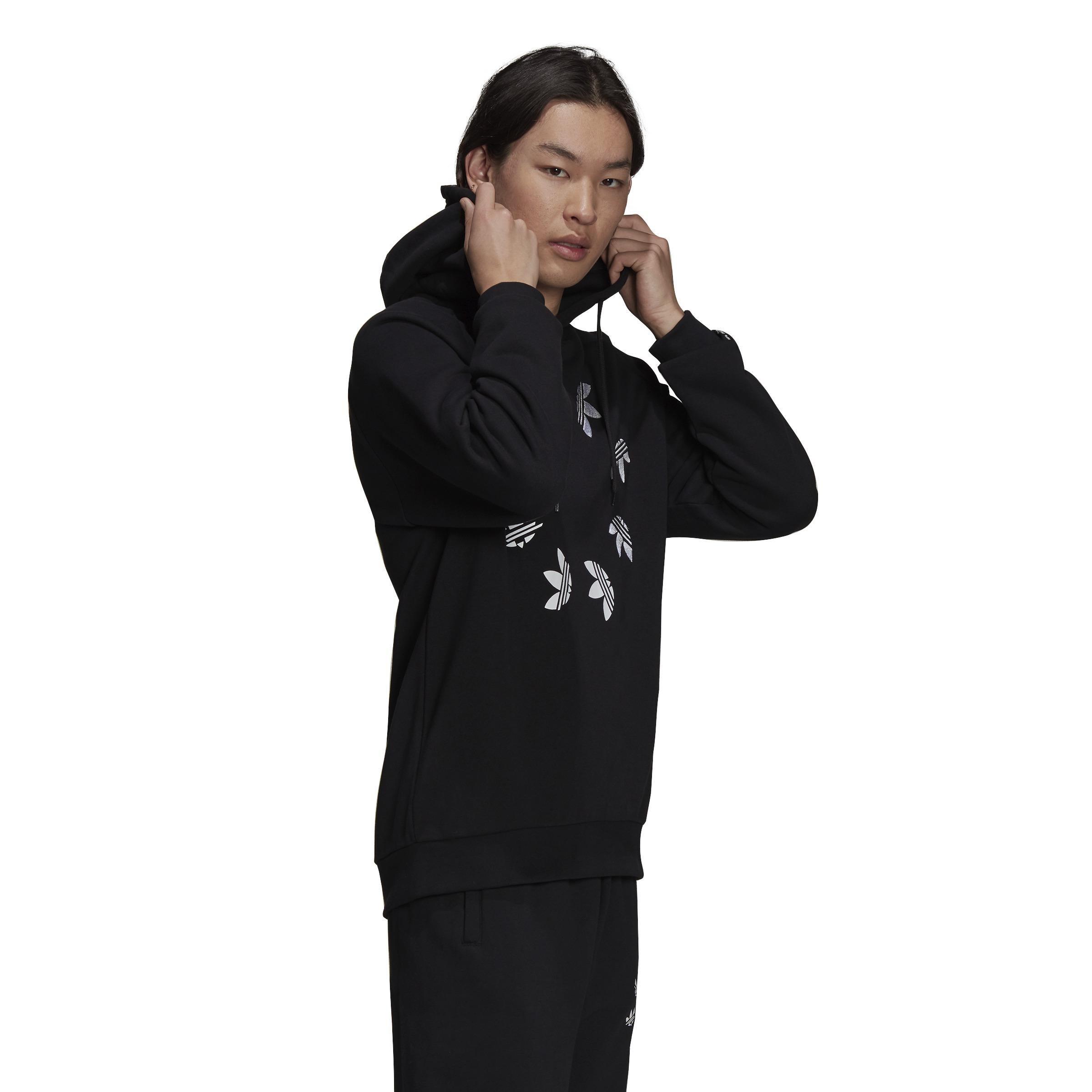 Adicolor Shattered Trefoil Hoodie, Black, , large image number 0