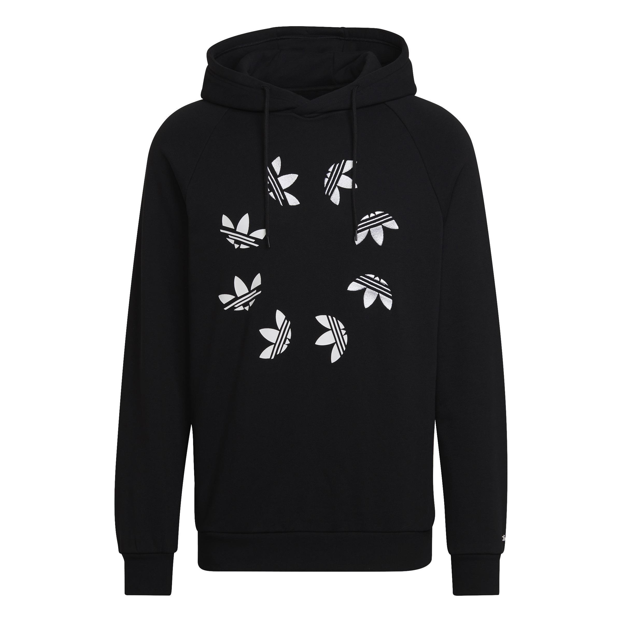 Adicolor Shattered Trefoil Hoodie, Black, , large image number 4