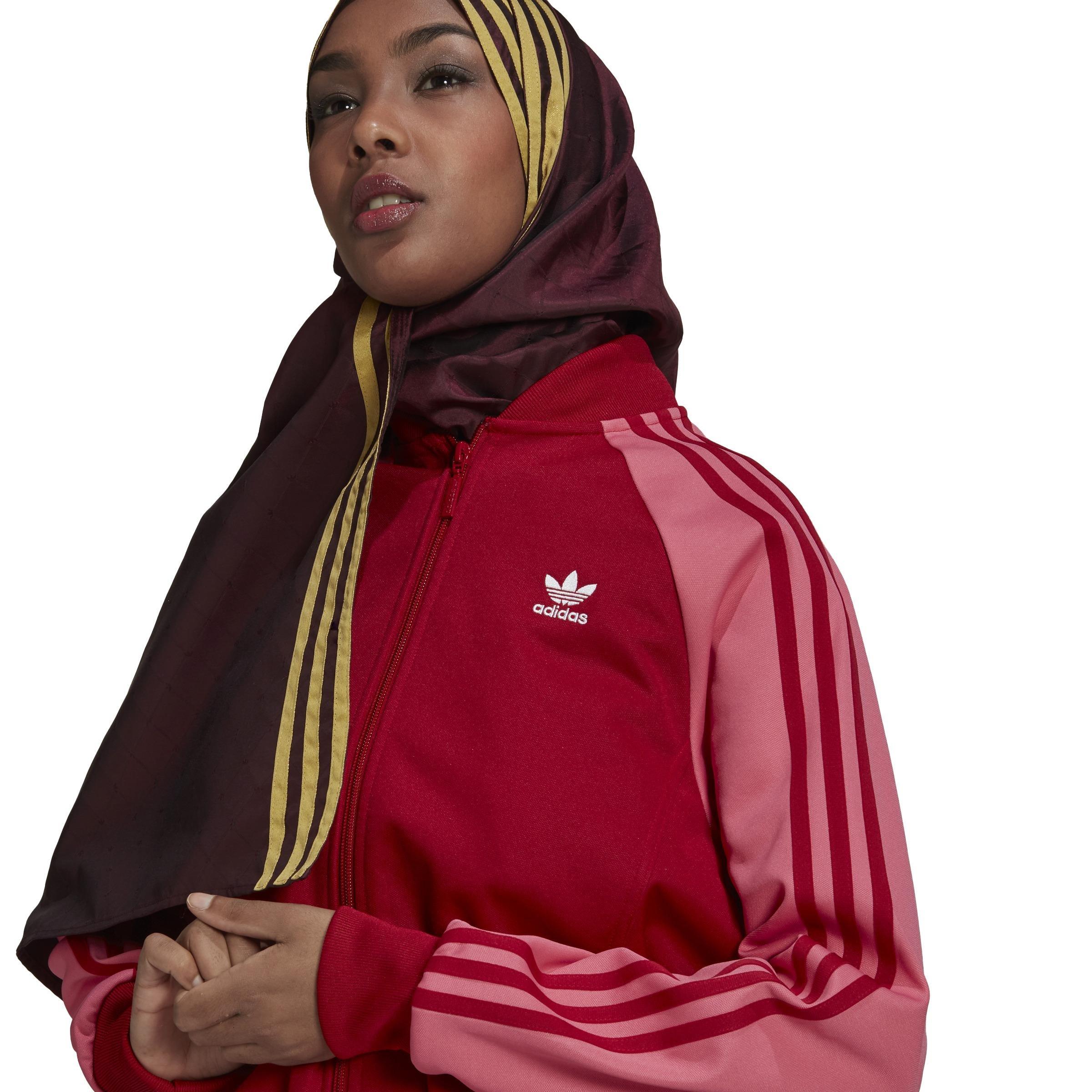 Adicolor Classics Collegiate Track Top, Red, A901_ONE, large image number 5